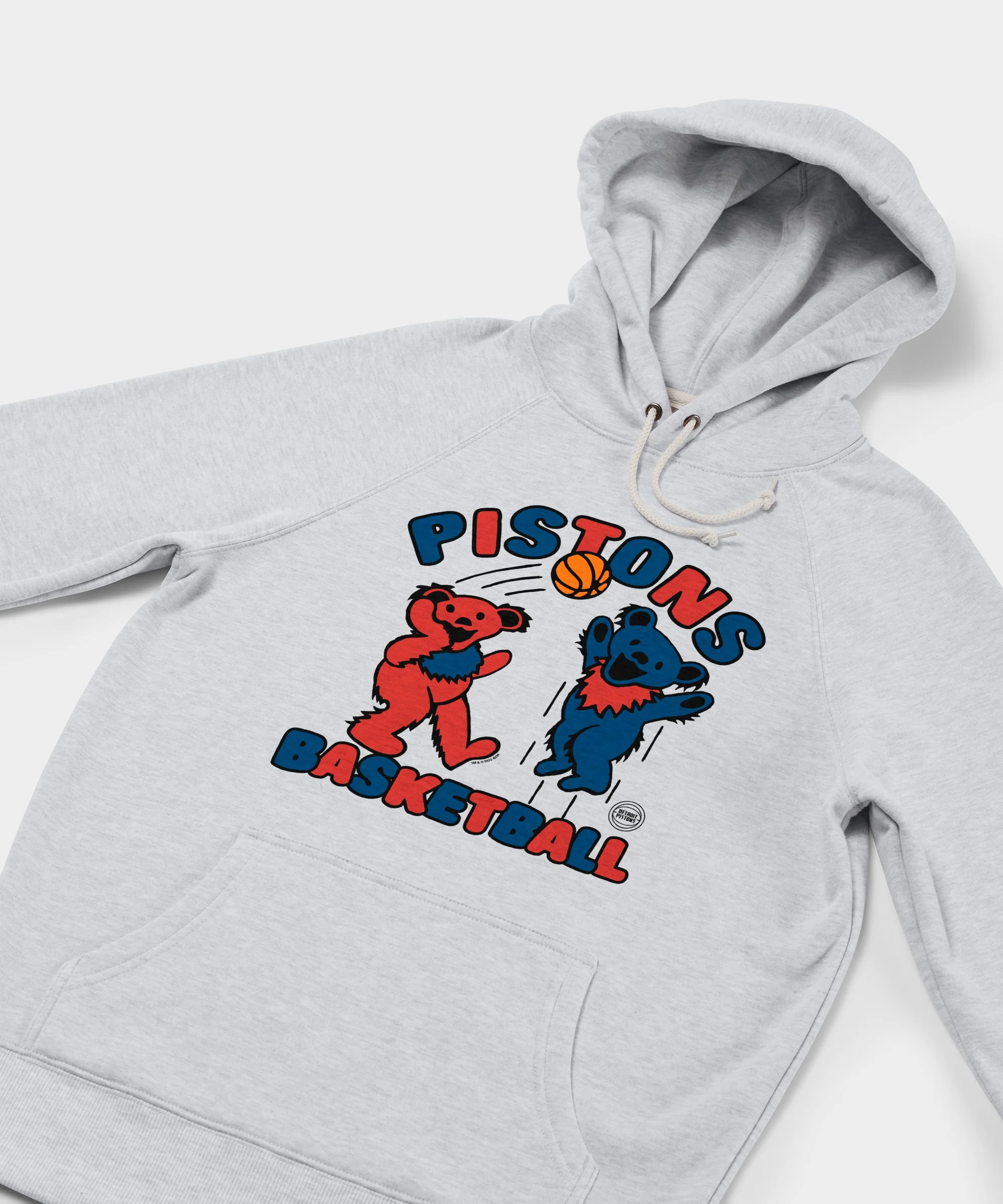 NBA x Grateful Dead x Pistons Hoodie - Image 2