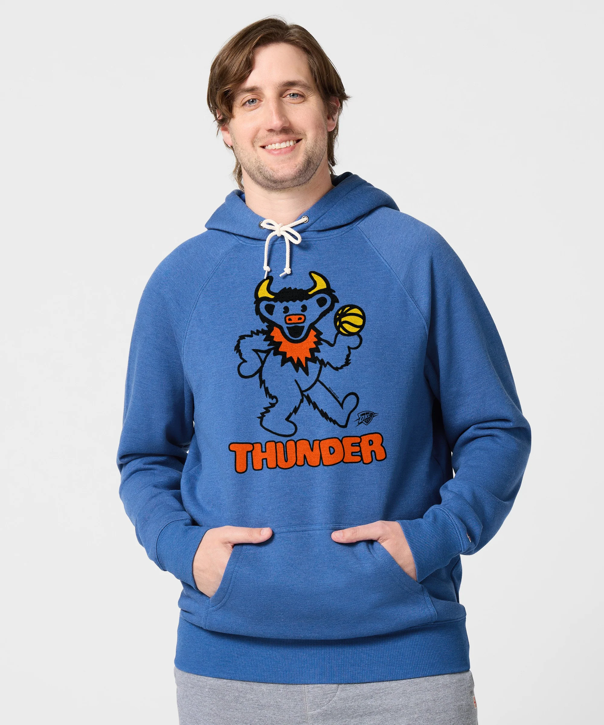 NBA x Grateful Dead x Thunder Hoodie - Image 3
