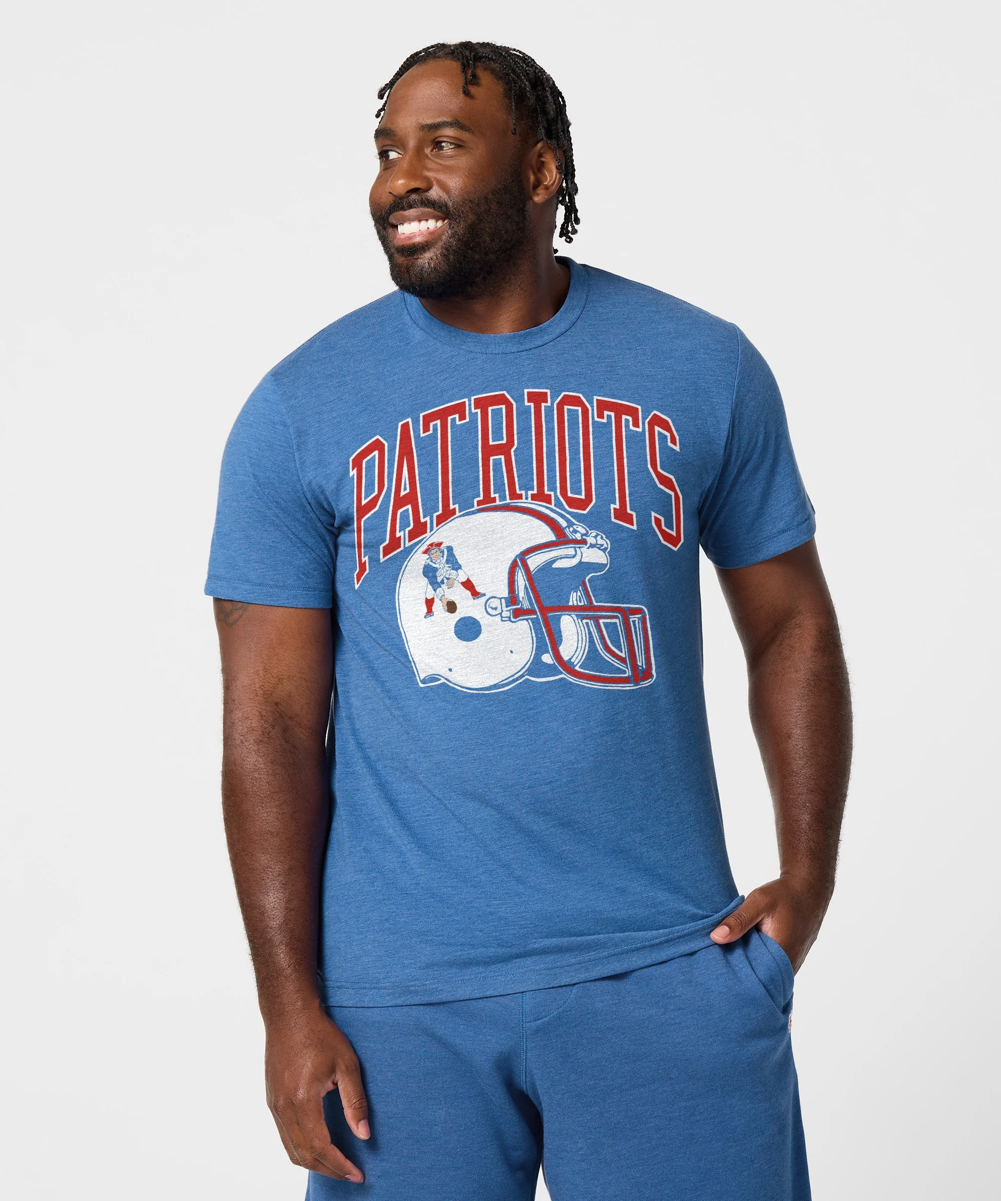 New England Patriots Helmet Retro - Image 3