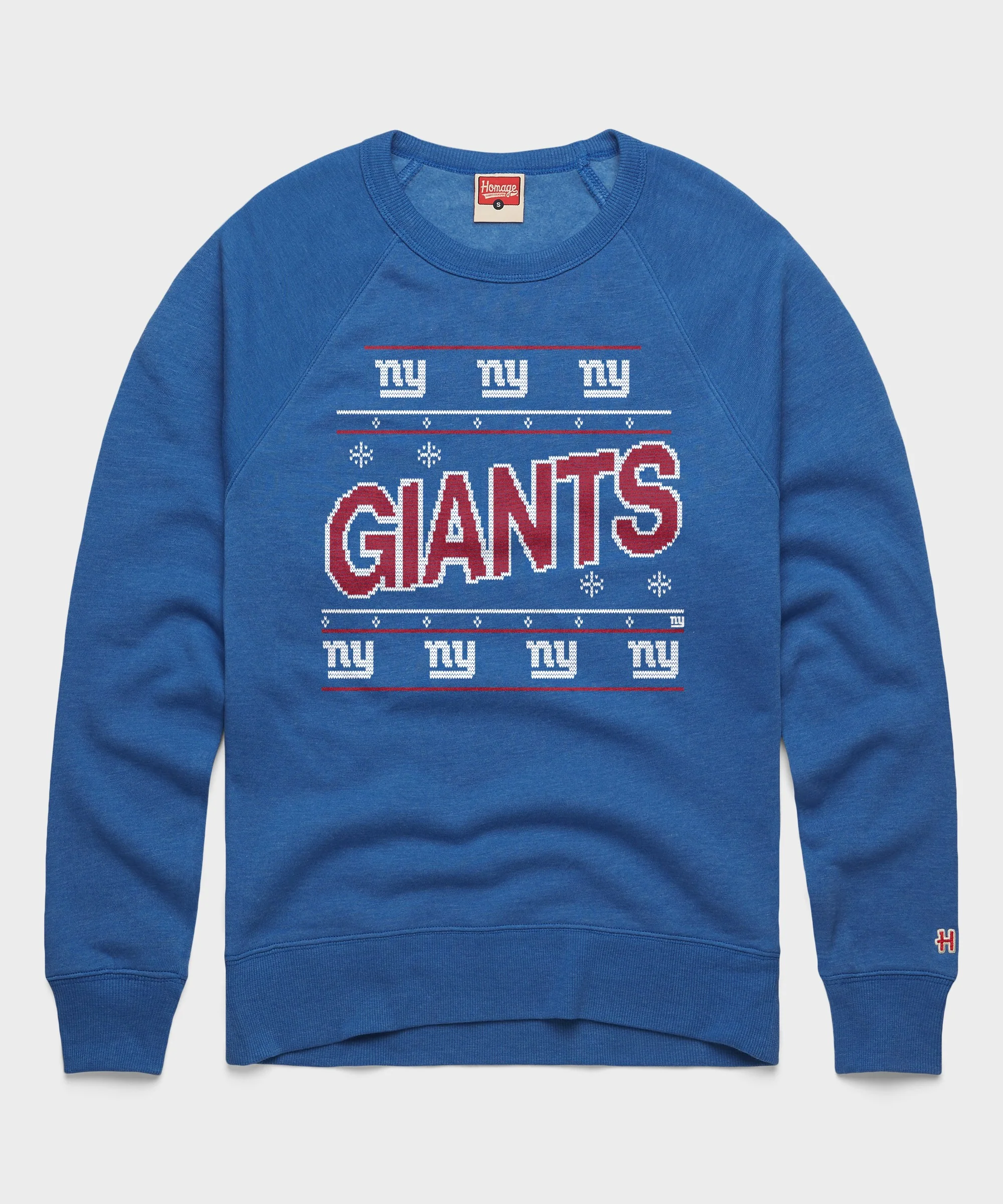 New York Giants Holiday Crewneck