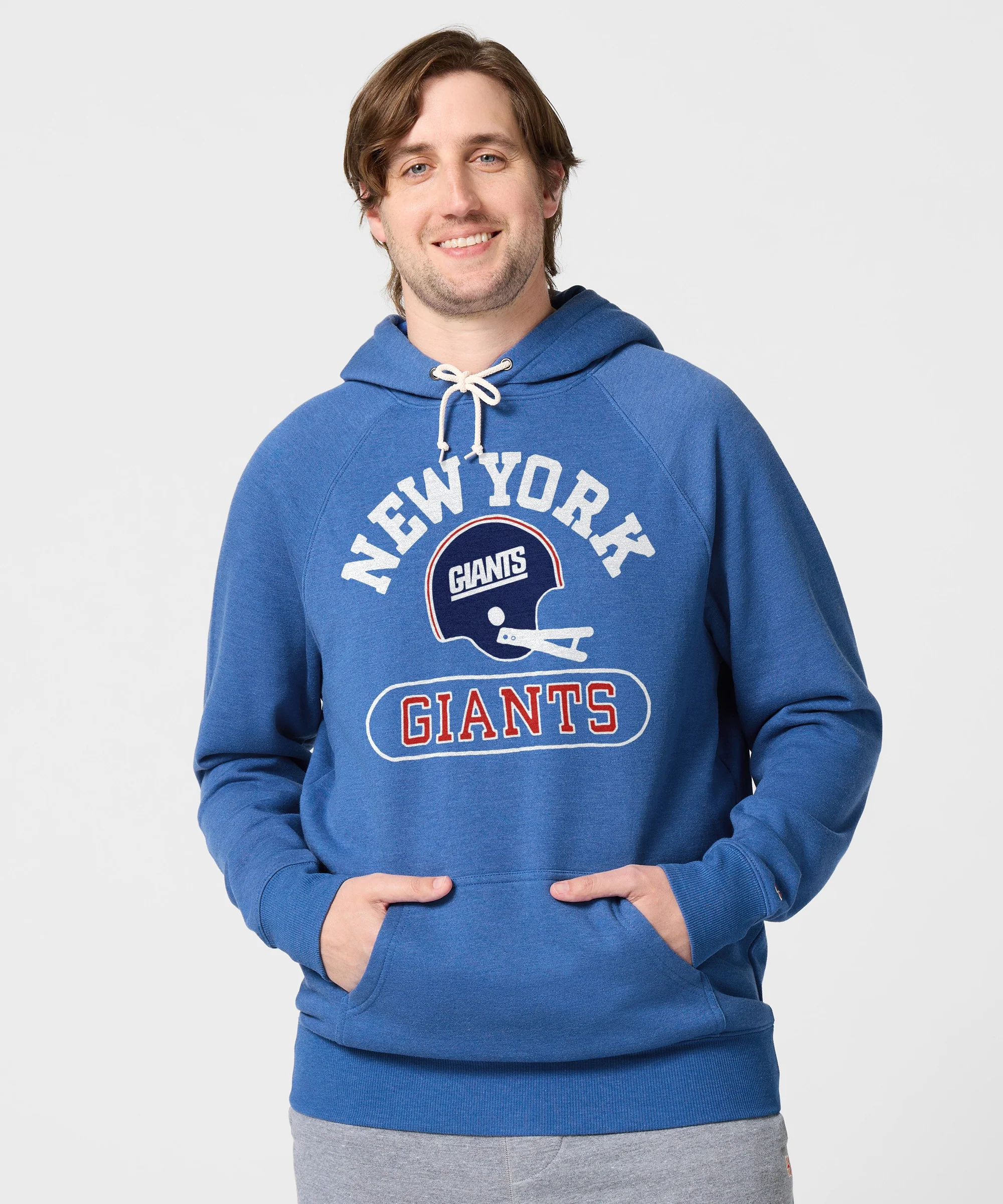 New York Giants Throwback Helmet Hoodie - Image 3