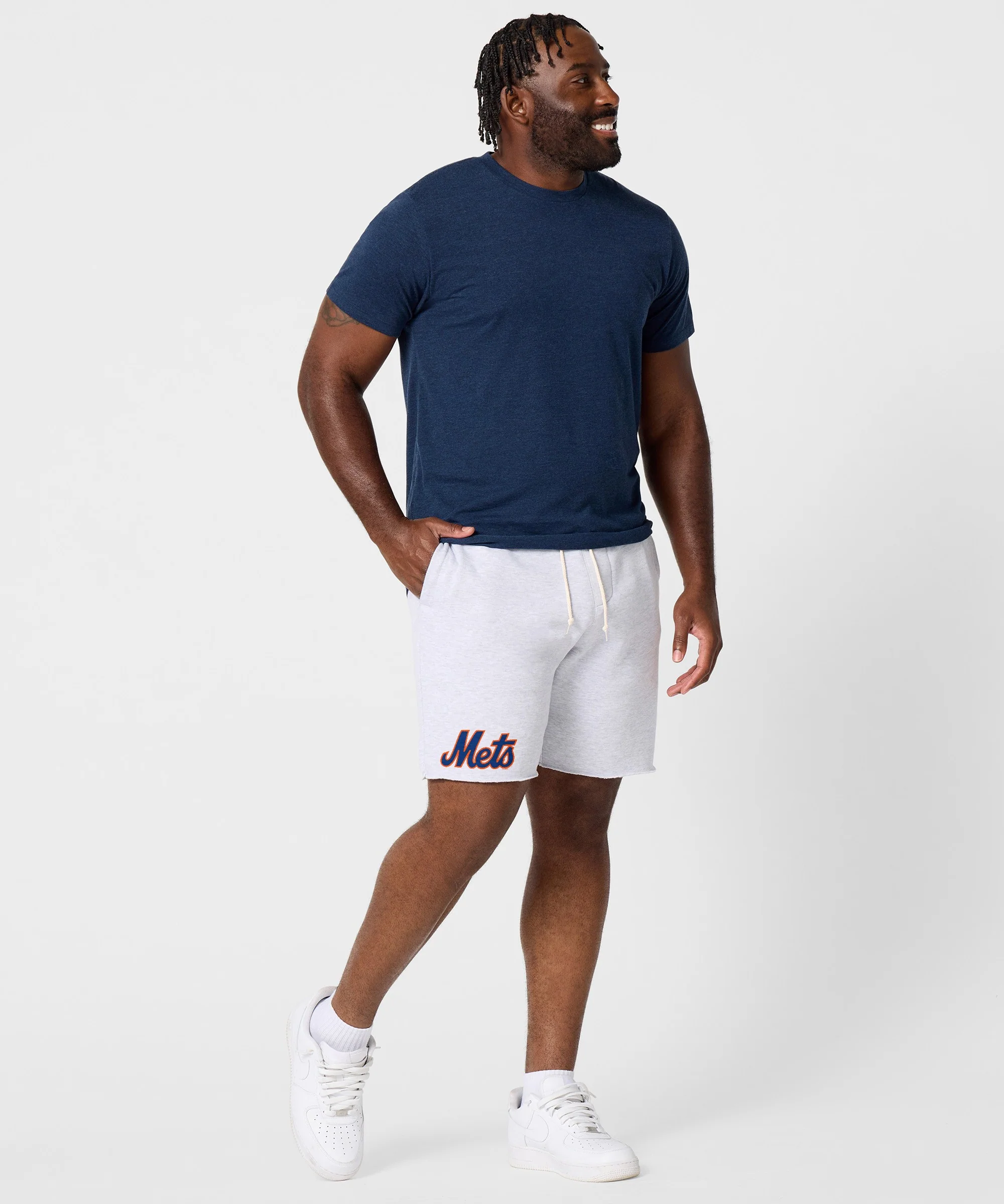 New York Mets Jersey Logo '15 Sweat Shorts - Image 5
