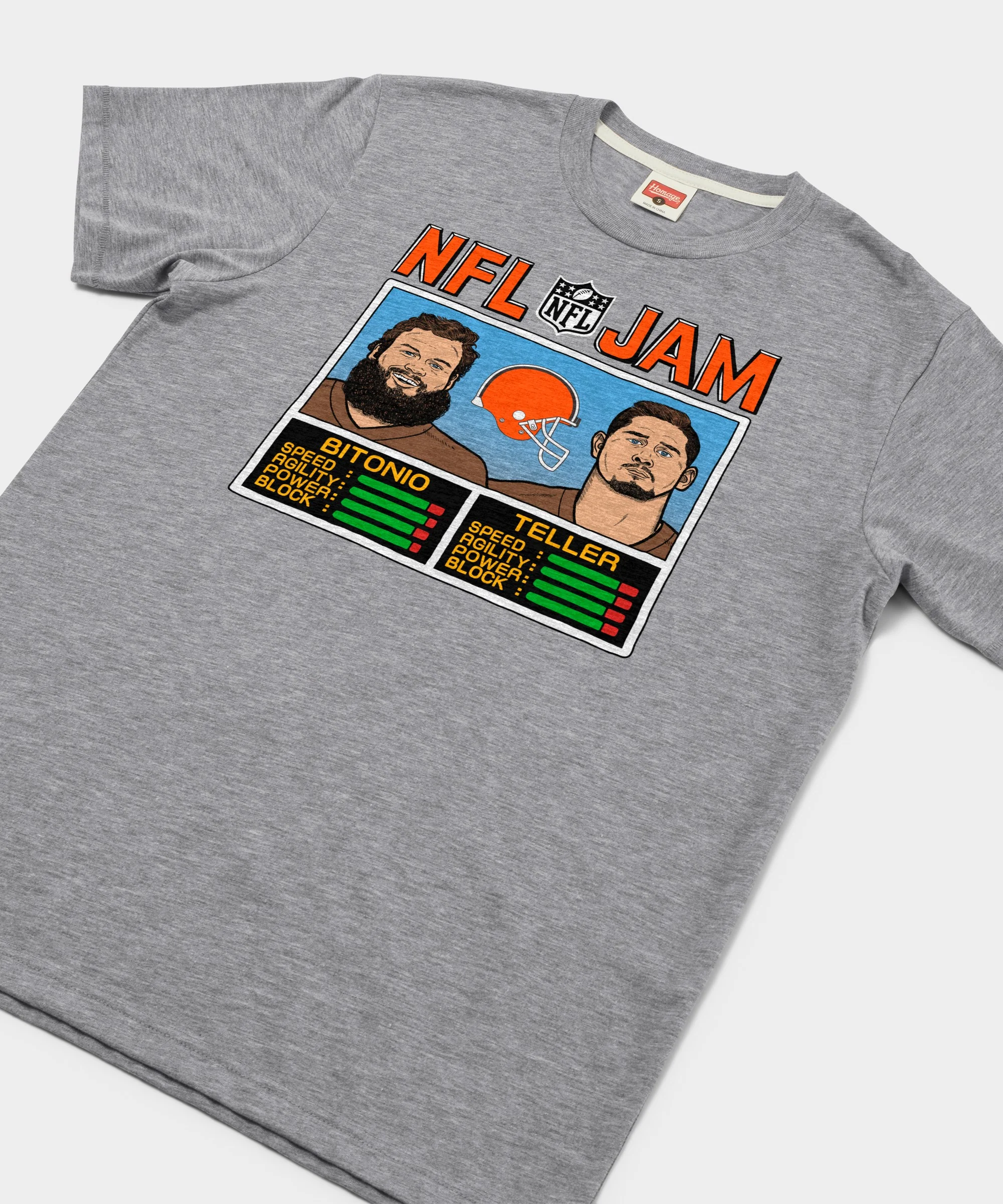 NFL Jam Browns Bitonio And Teller - Image 2