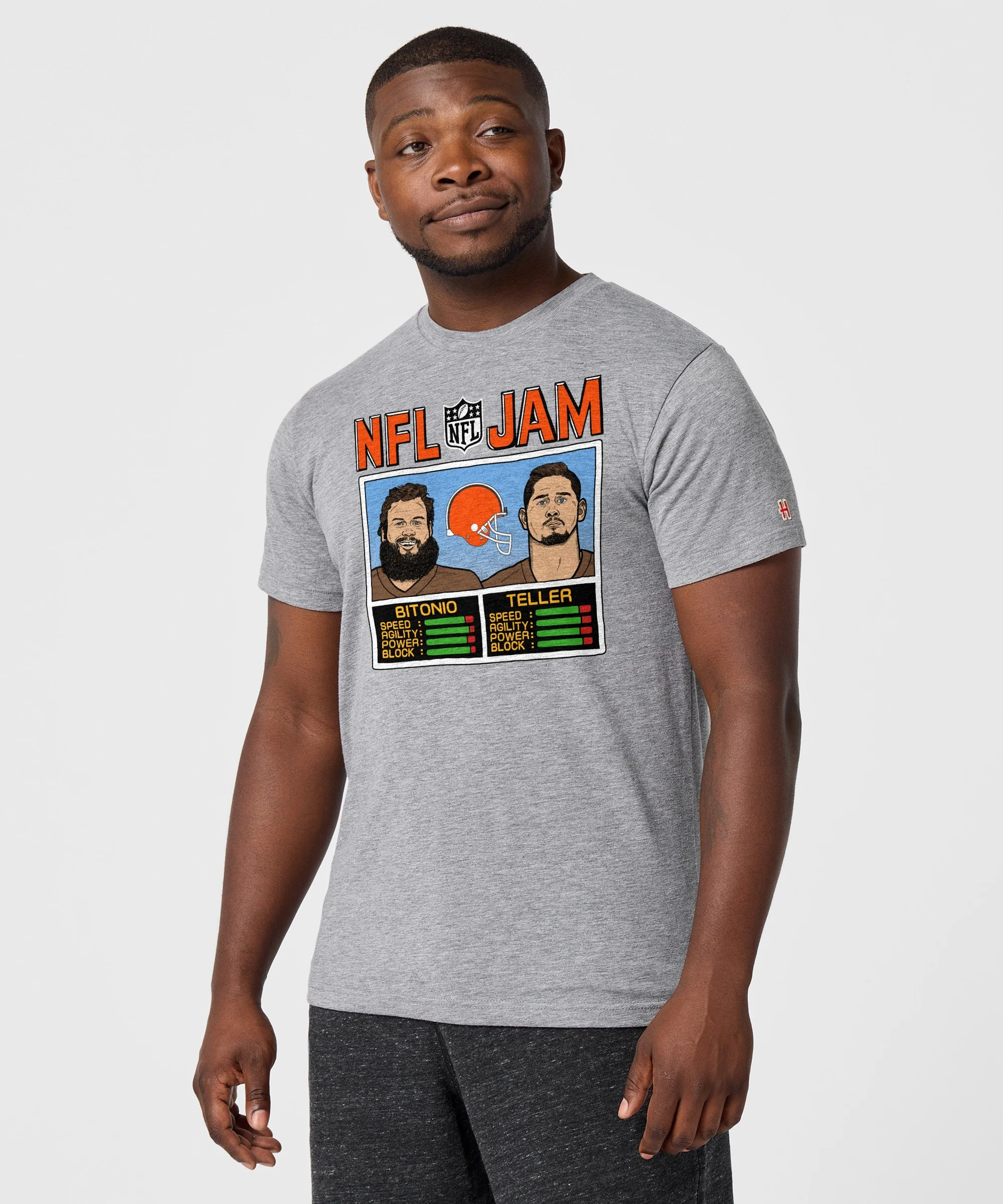 NFL Jam Browns Bitonio And Teller - Image 3