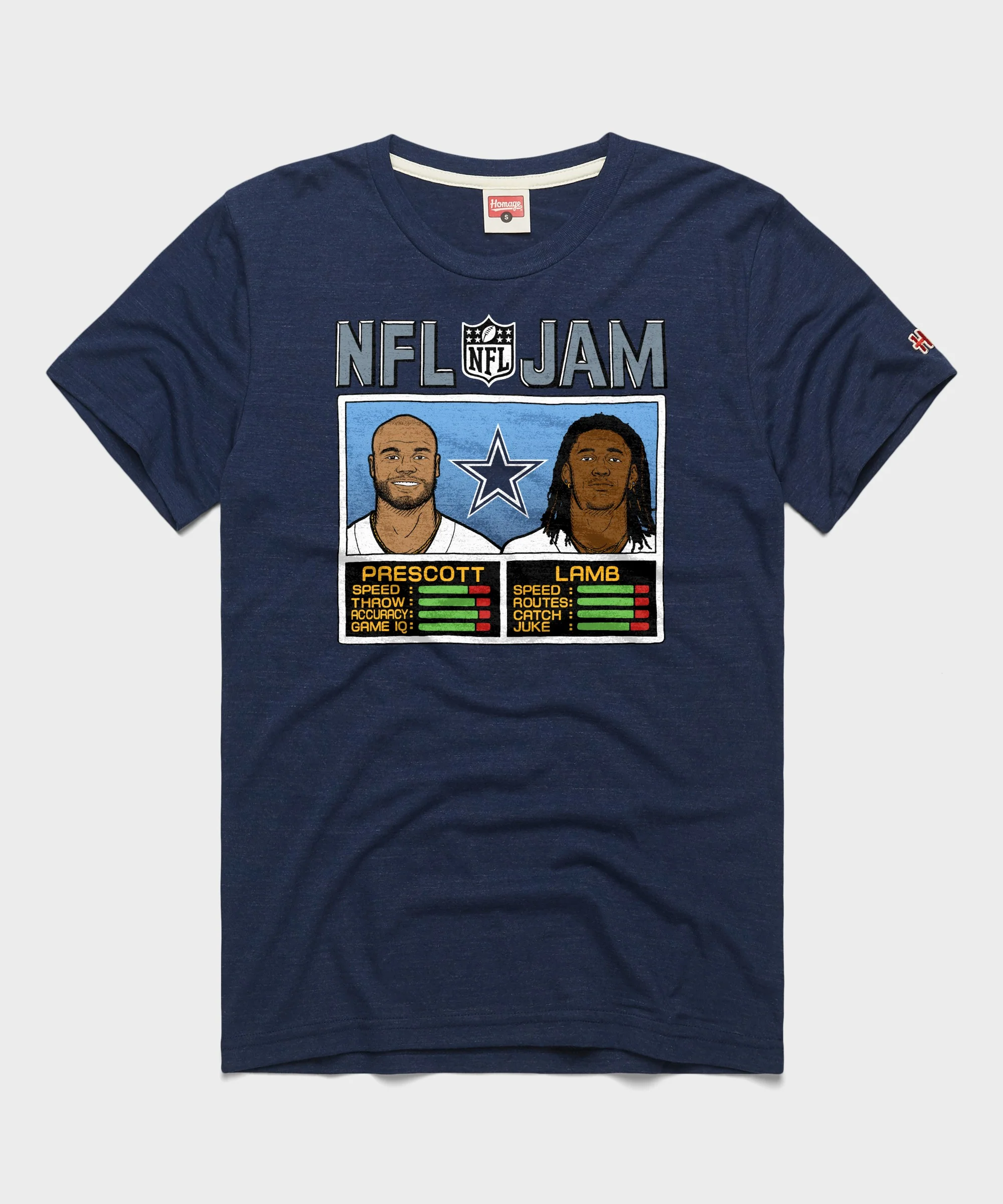 NFL Jam Cowboys Prescott And Lamb