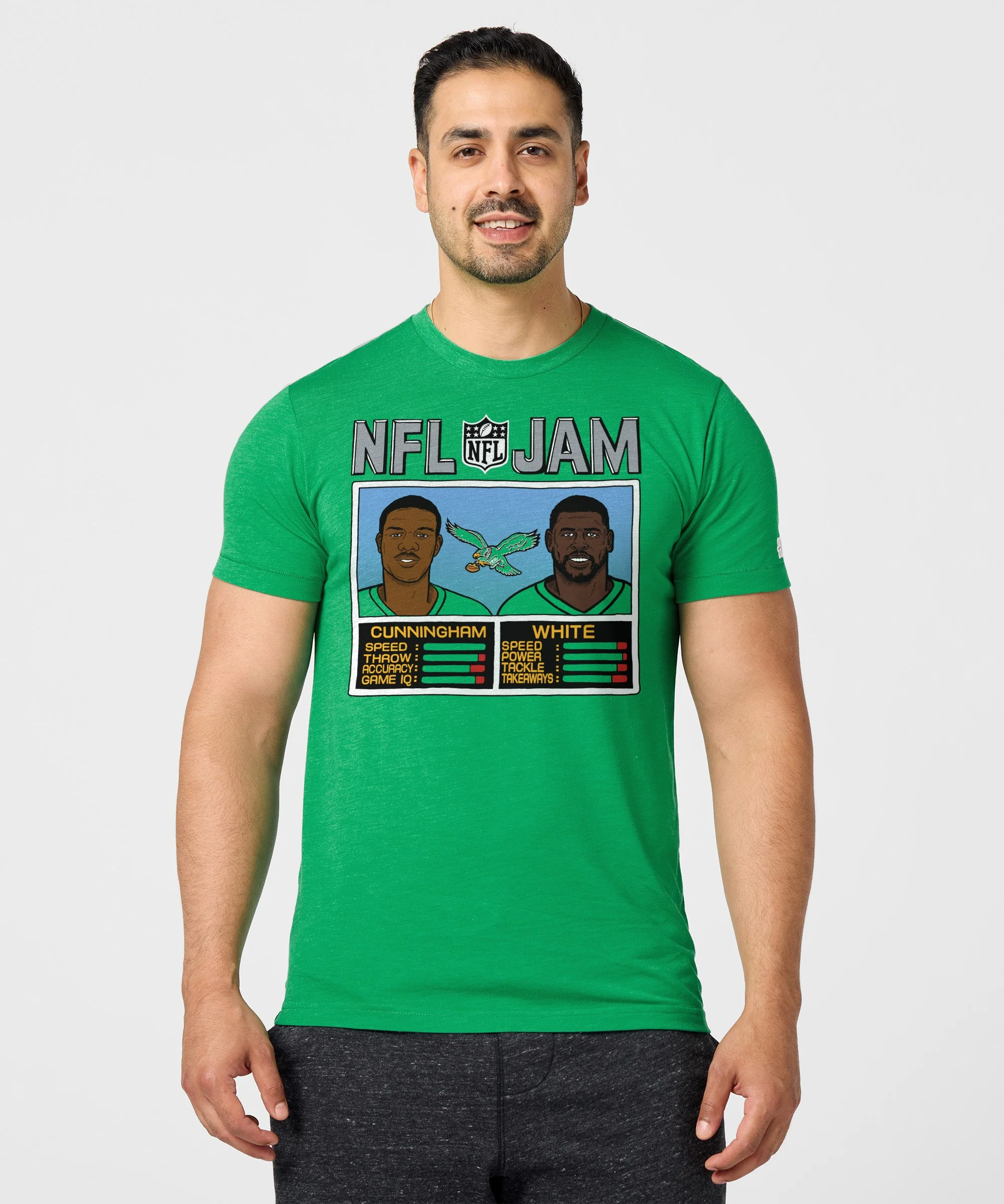 NFL Jam Eagles Cunningham And White - Image 3