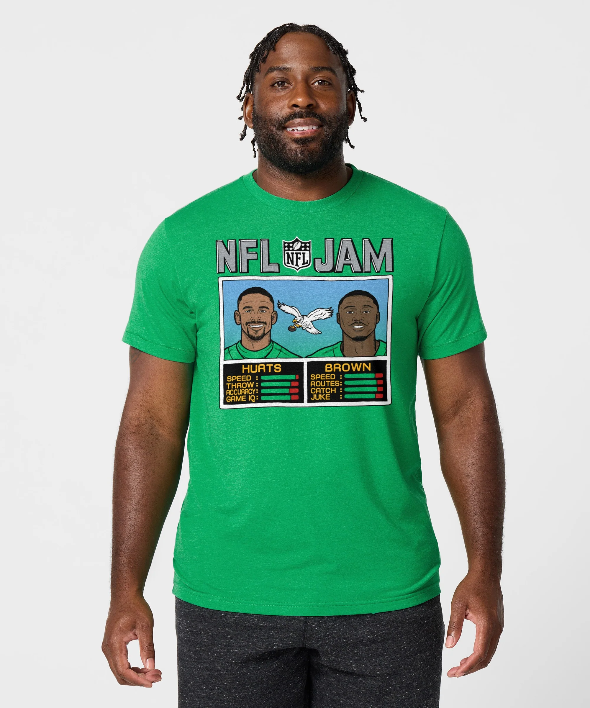 NFL Jam Eagles Hurts And Brown - Image 5