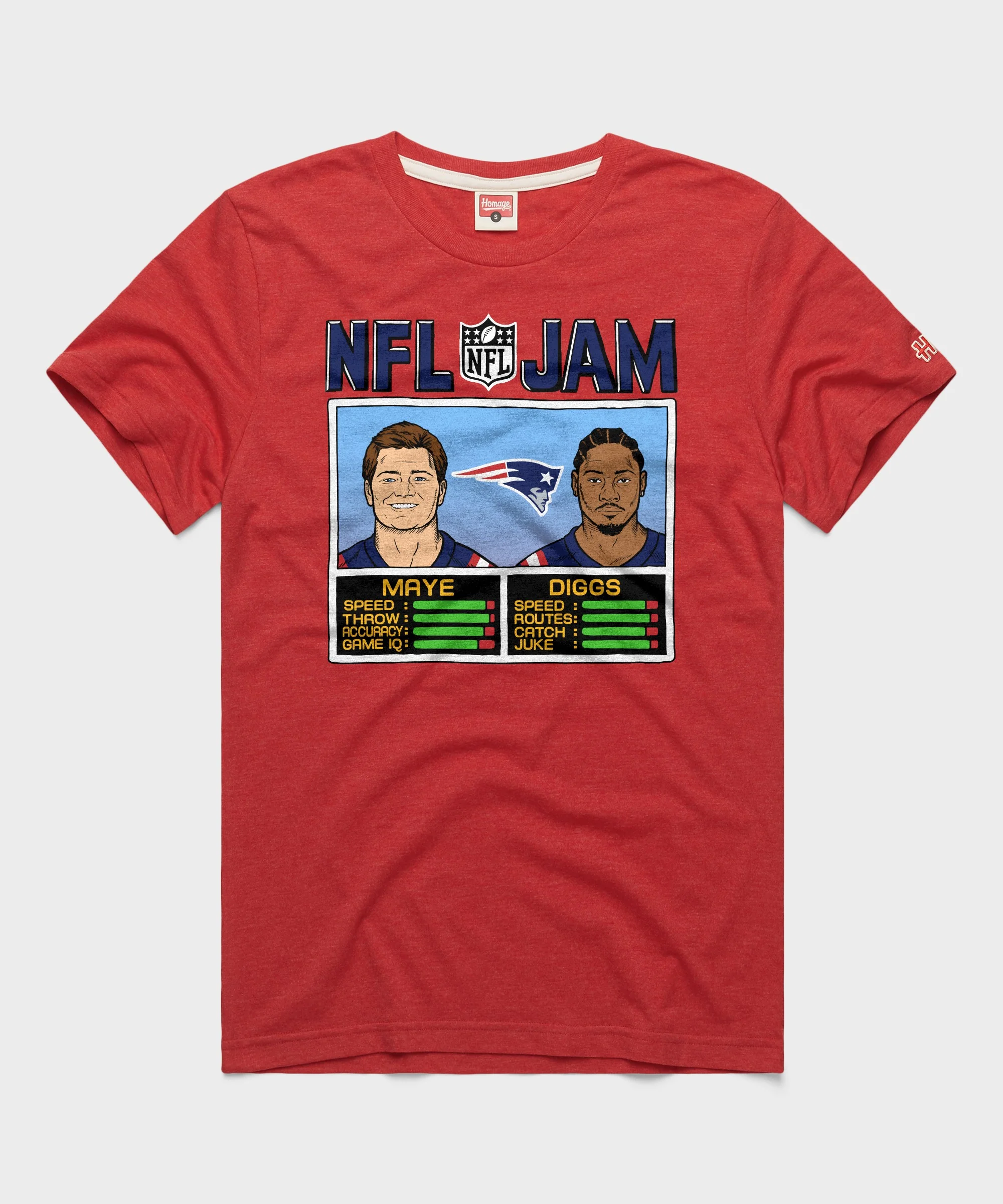 NFL Jam Patriots Maye And Diggs