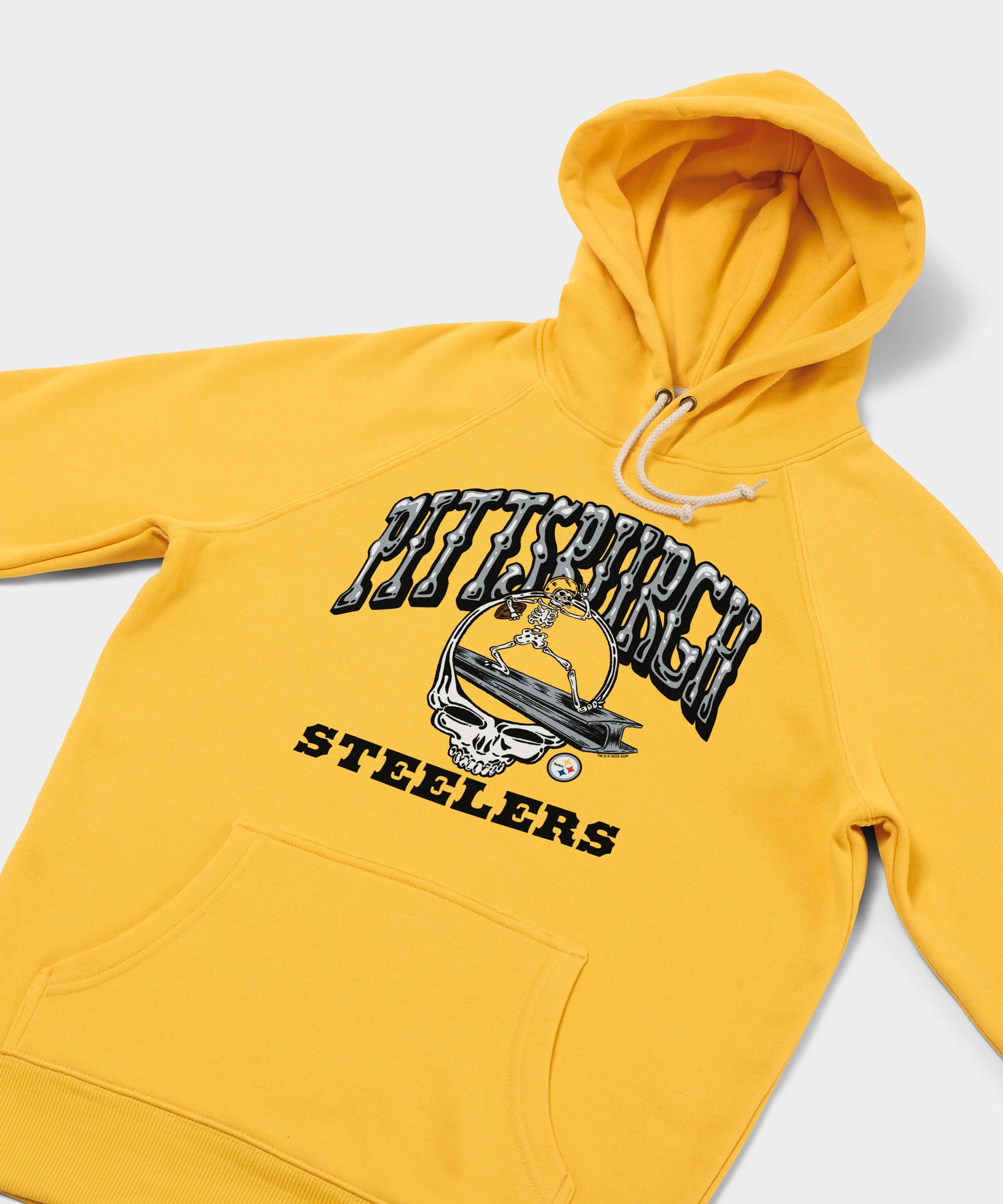 NFL x Grateful Dead x Steelers Hoodie - Image 2