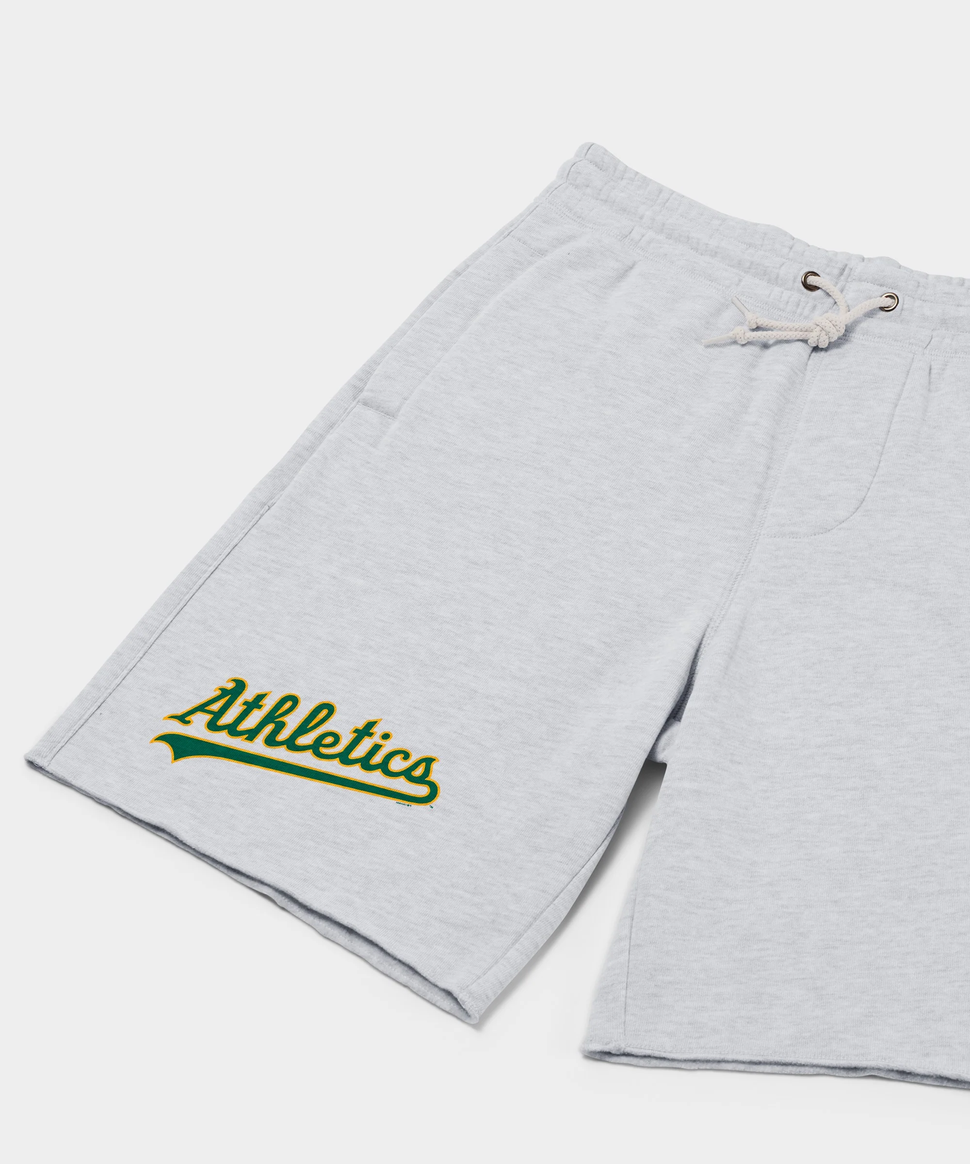 Oakland Athletics Jersey Logo '93 Sweat Shorts - Image 2