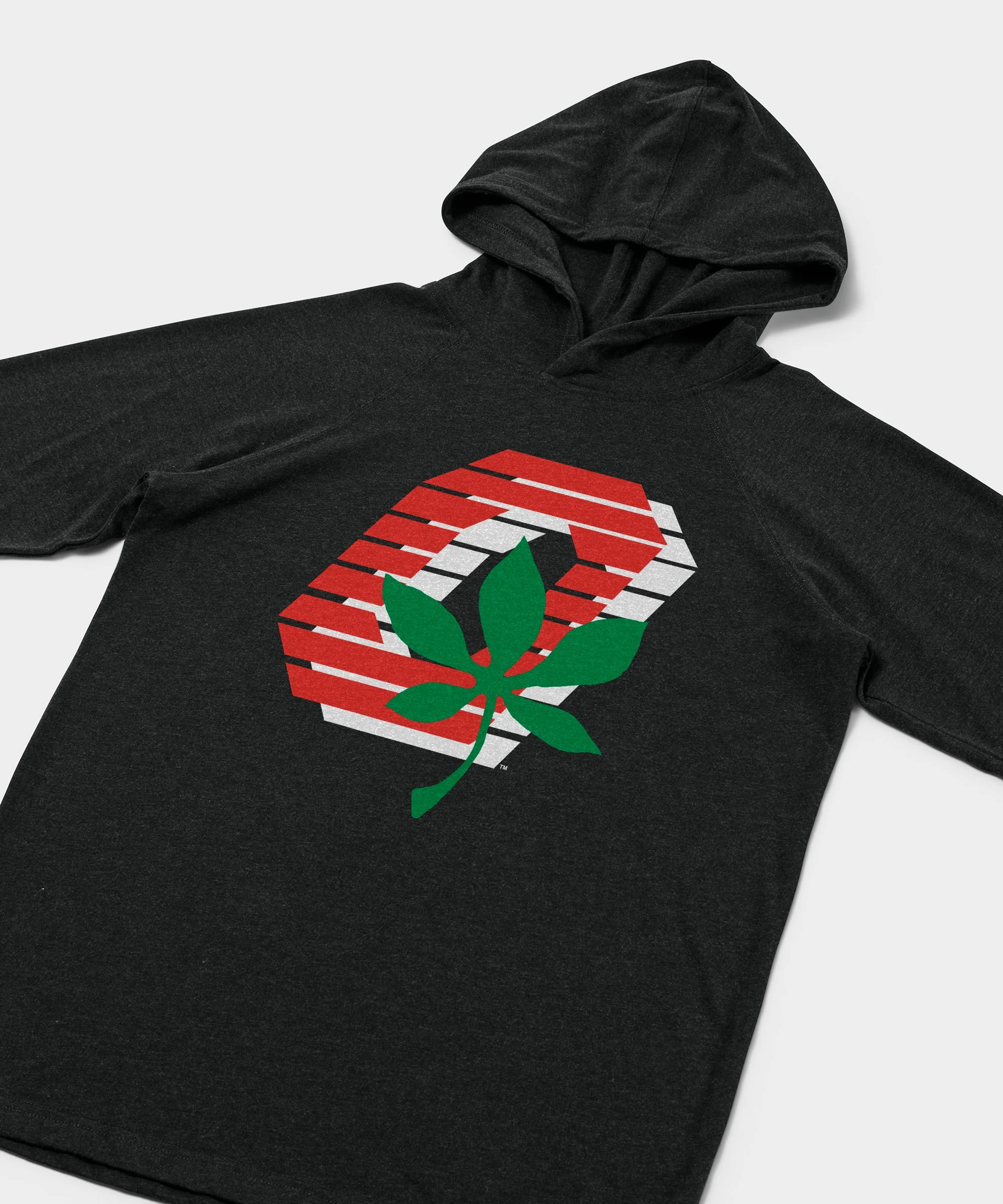 Ohio State Buckeye Leaf Lightweight Hoodie - Image 2