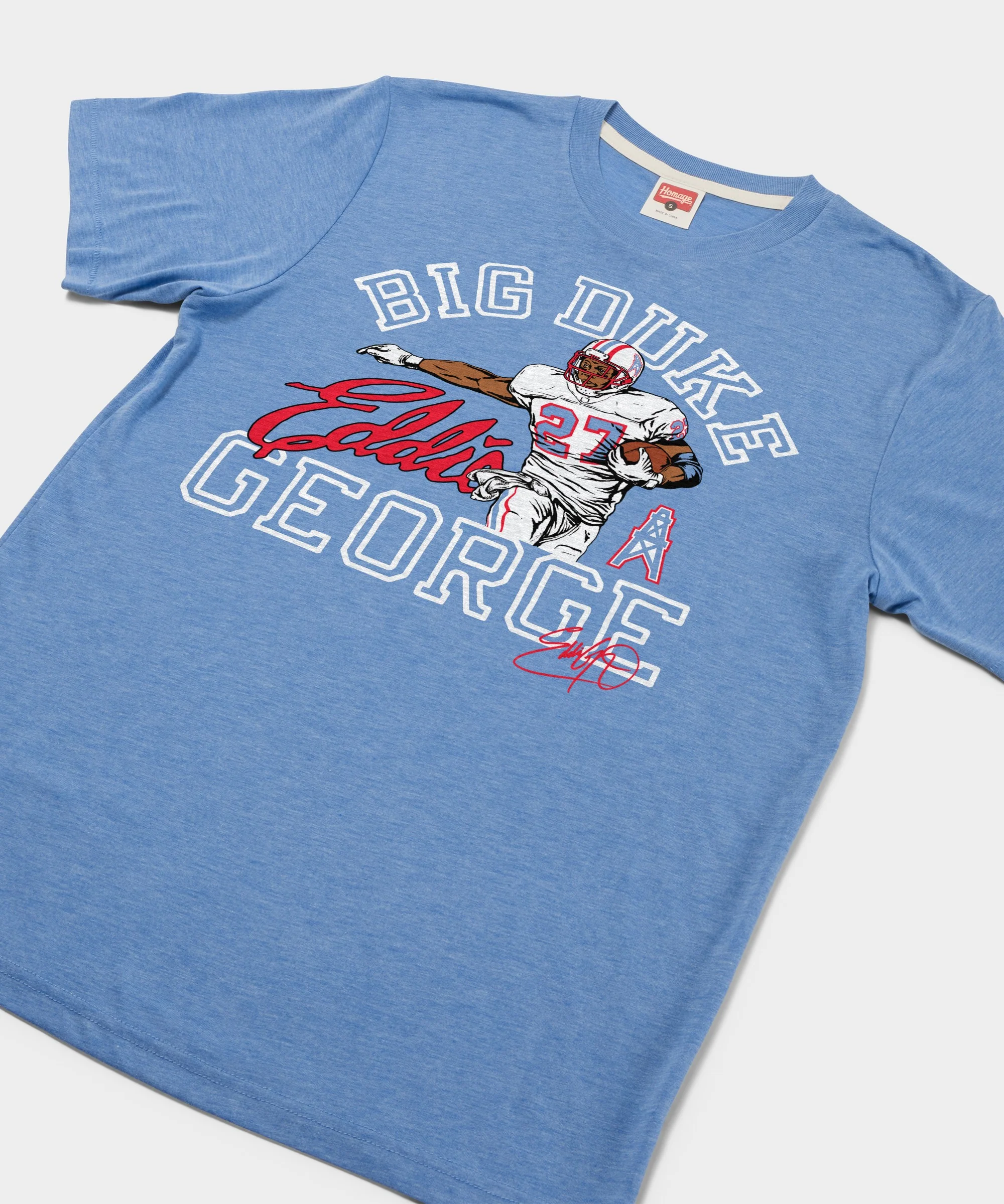 Oilers Eddie George Signature - Image 2