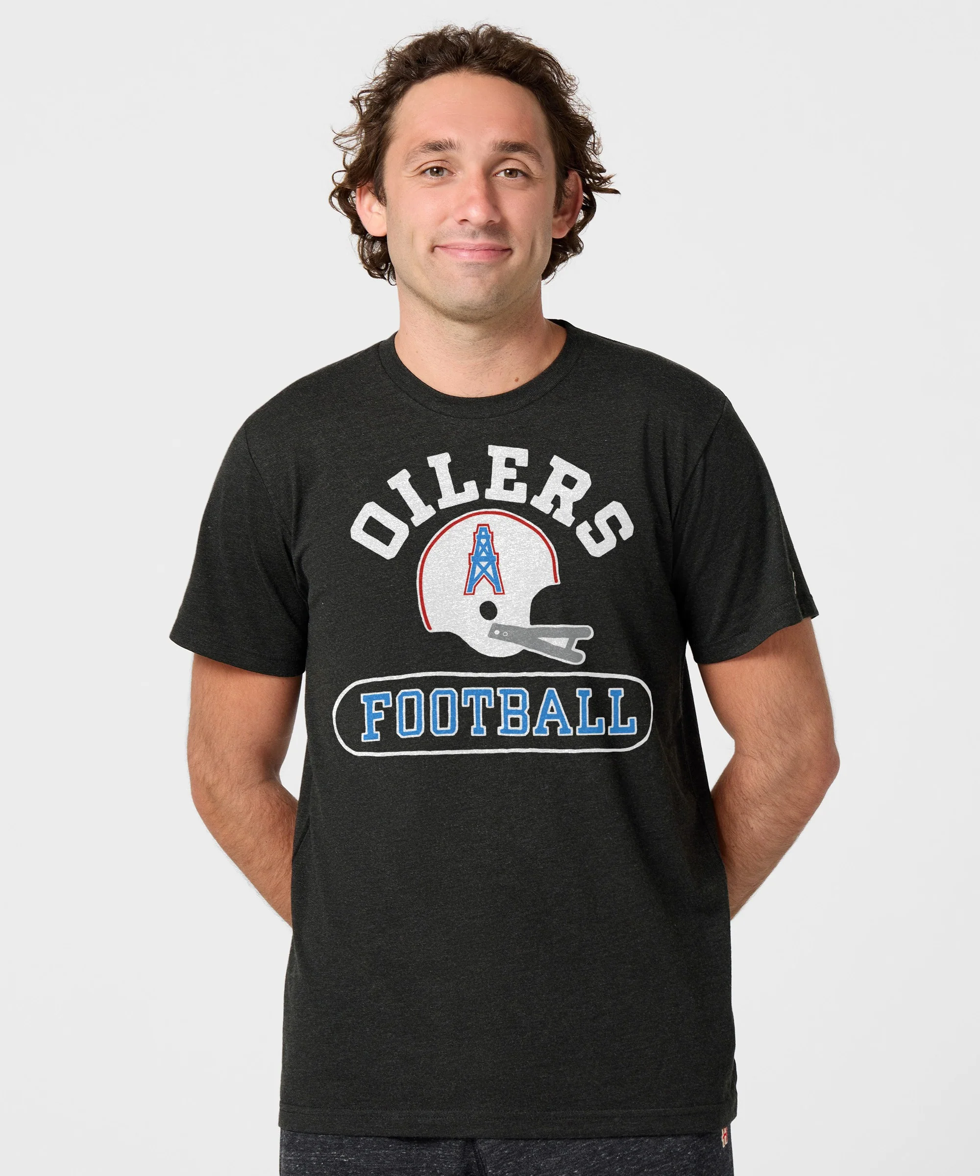 Oilers Football Throwback Helmet - Image 3