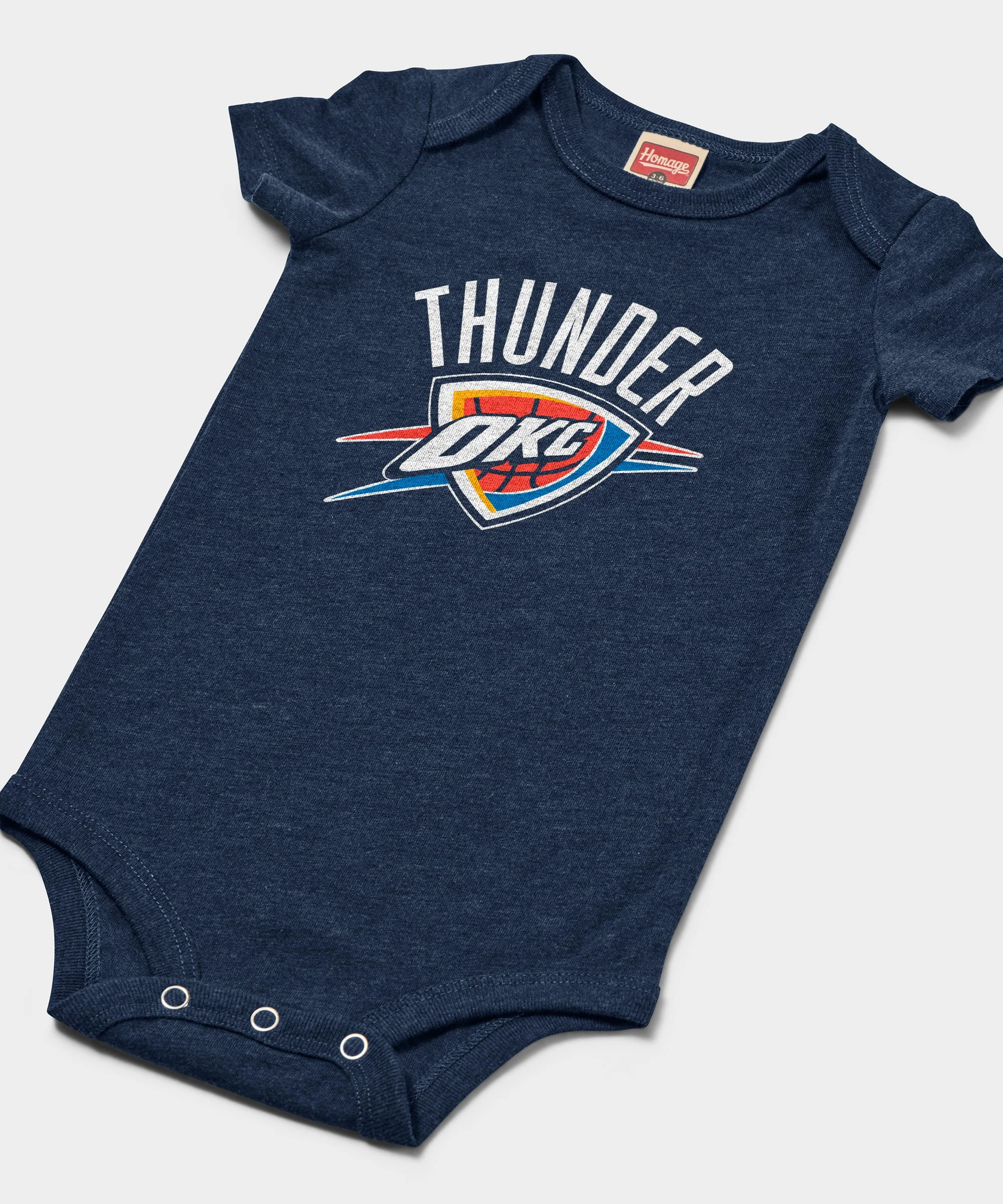 Oklahoma City Thunder Arch Baby One Piece - Image 2