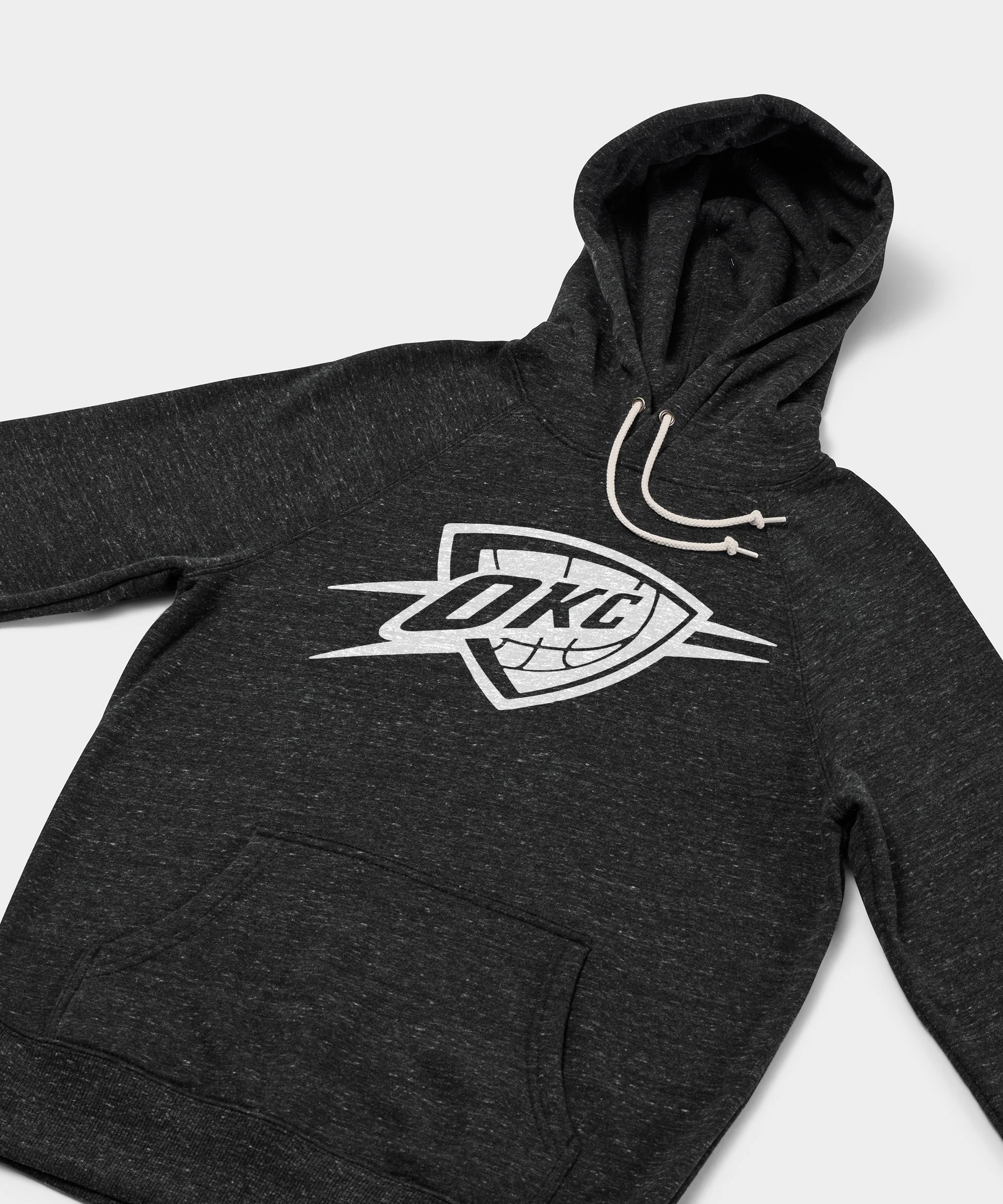 Oklahoma City Thunder Blacktop Logo Hoodie - Image 2