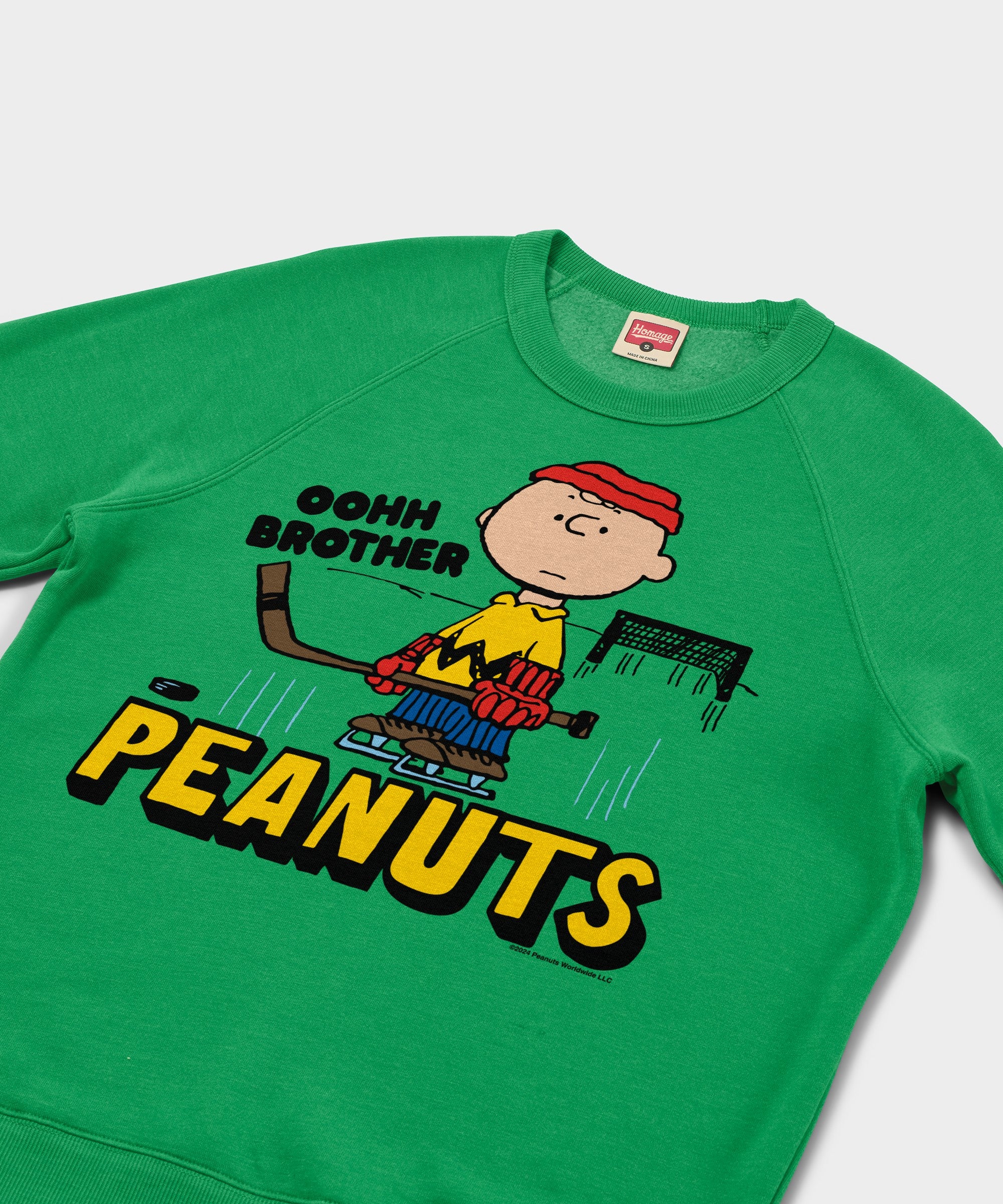 Peanuts Charlie Brown Oohh Brother Crewneck - Image 2