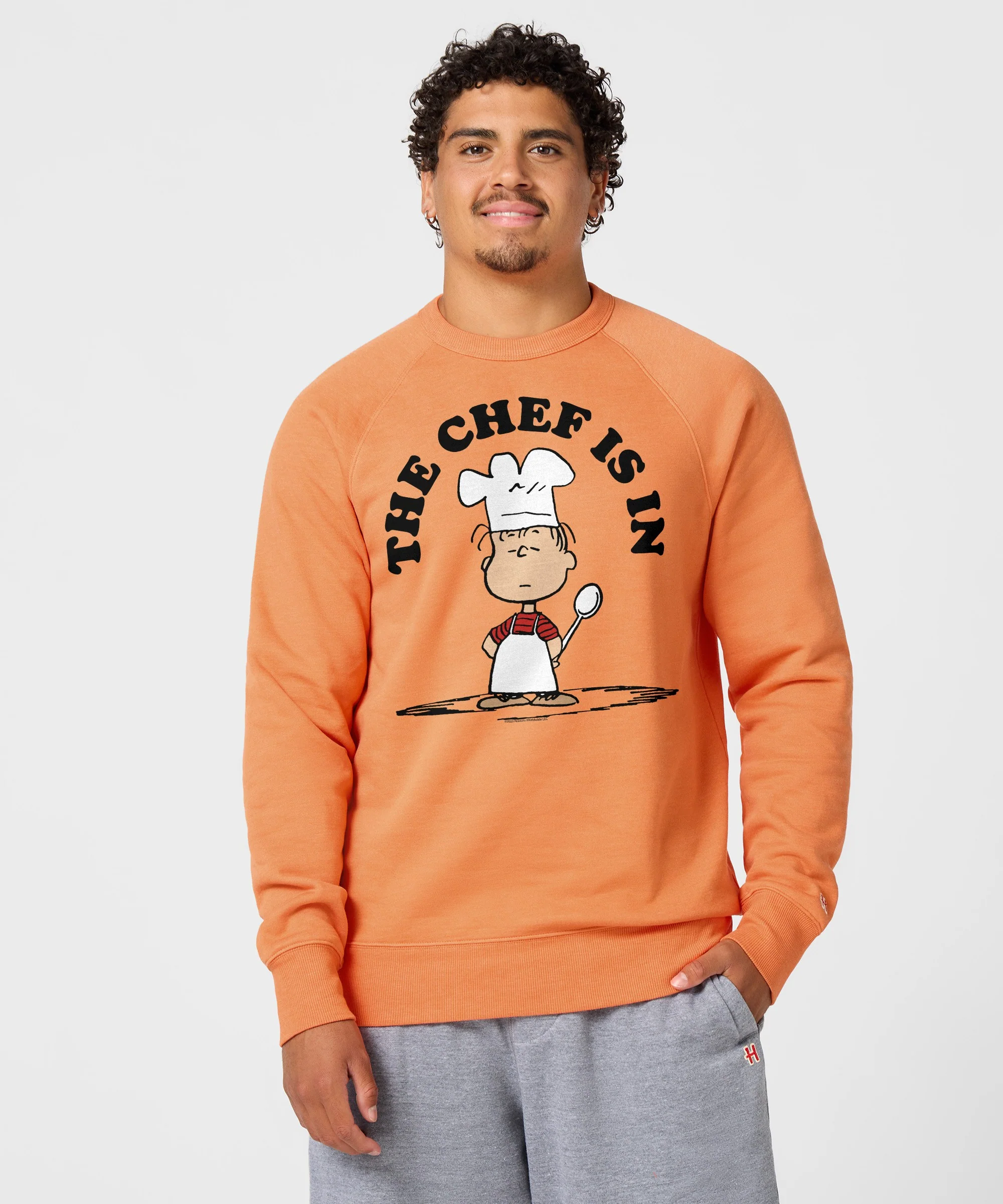 Peanuts Linus The Chef Is In Crewneck - Image 3