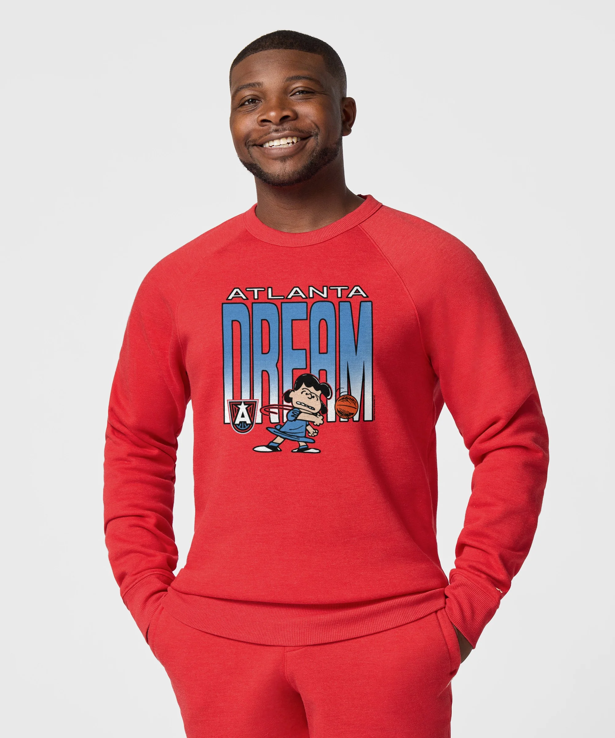 Peanuts Lucy x Atlanta Dream Crewneck - Image 3