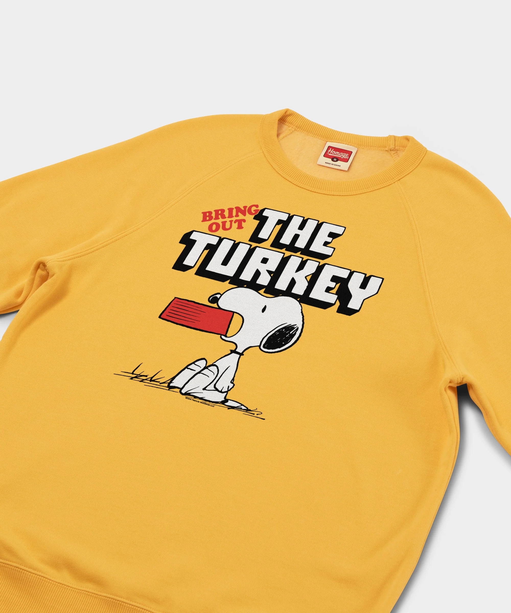 Peanuts Snoopy Bring Out The Turkey Crewneck - Image 2