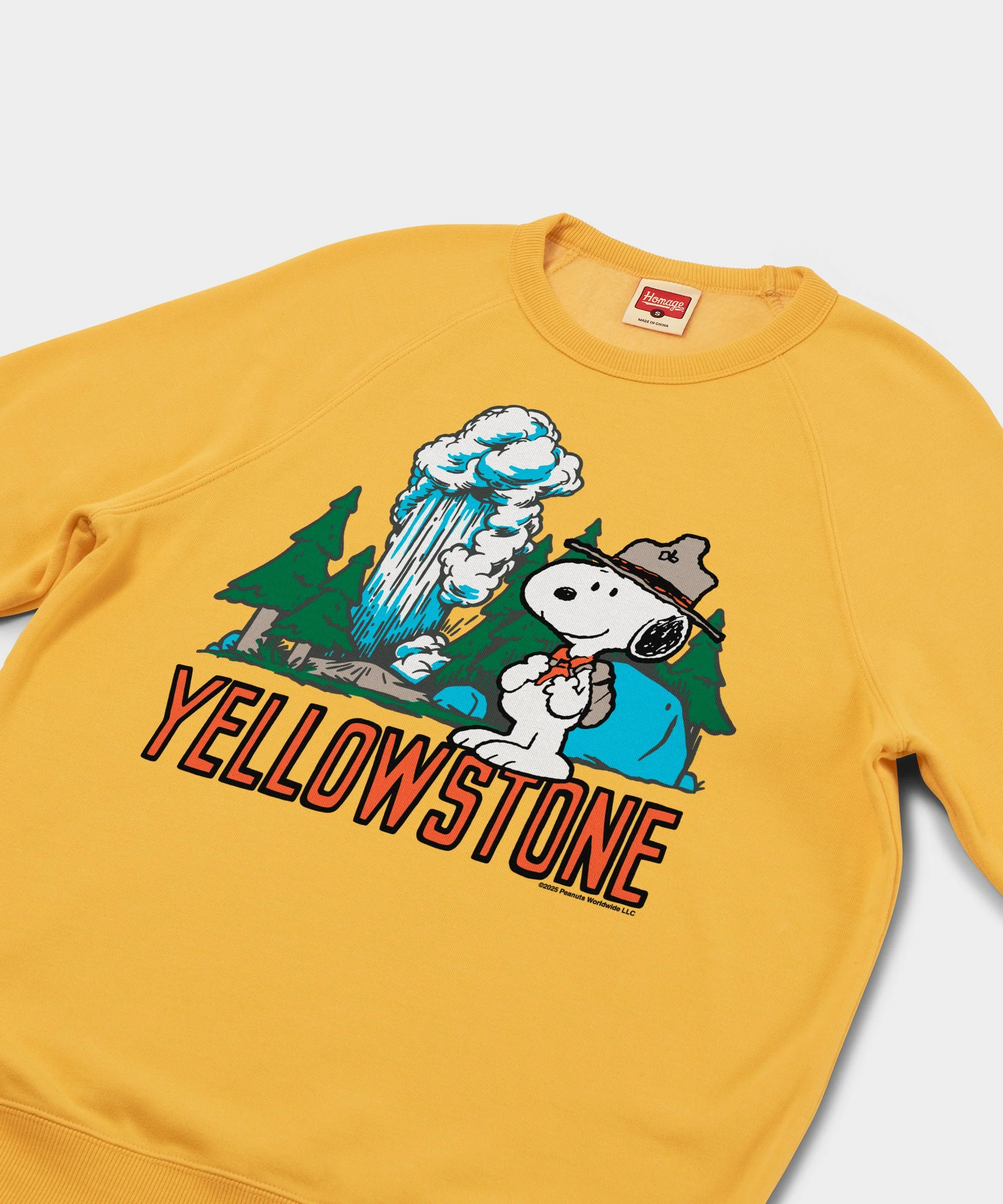 Peanuts Snoopy x Yellowstone National Park Crewneck - Image 2