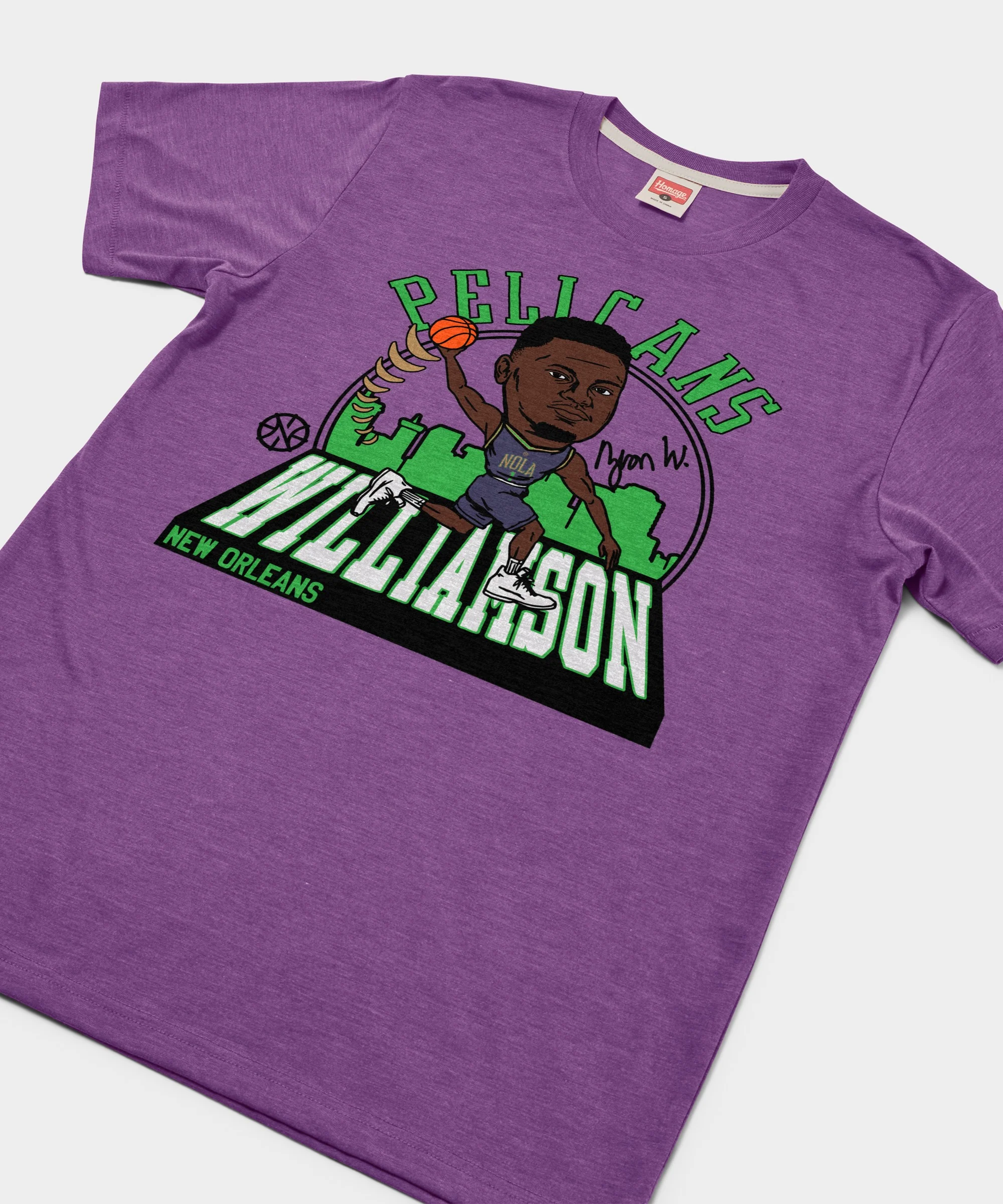 Pelicans Zion Williamson Signature City Edition 2024 - Image 2