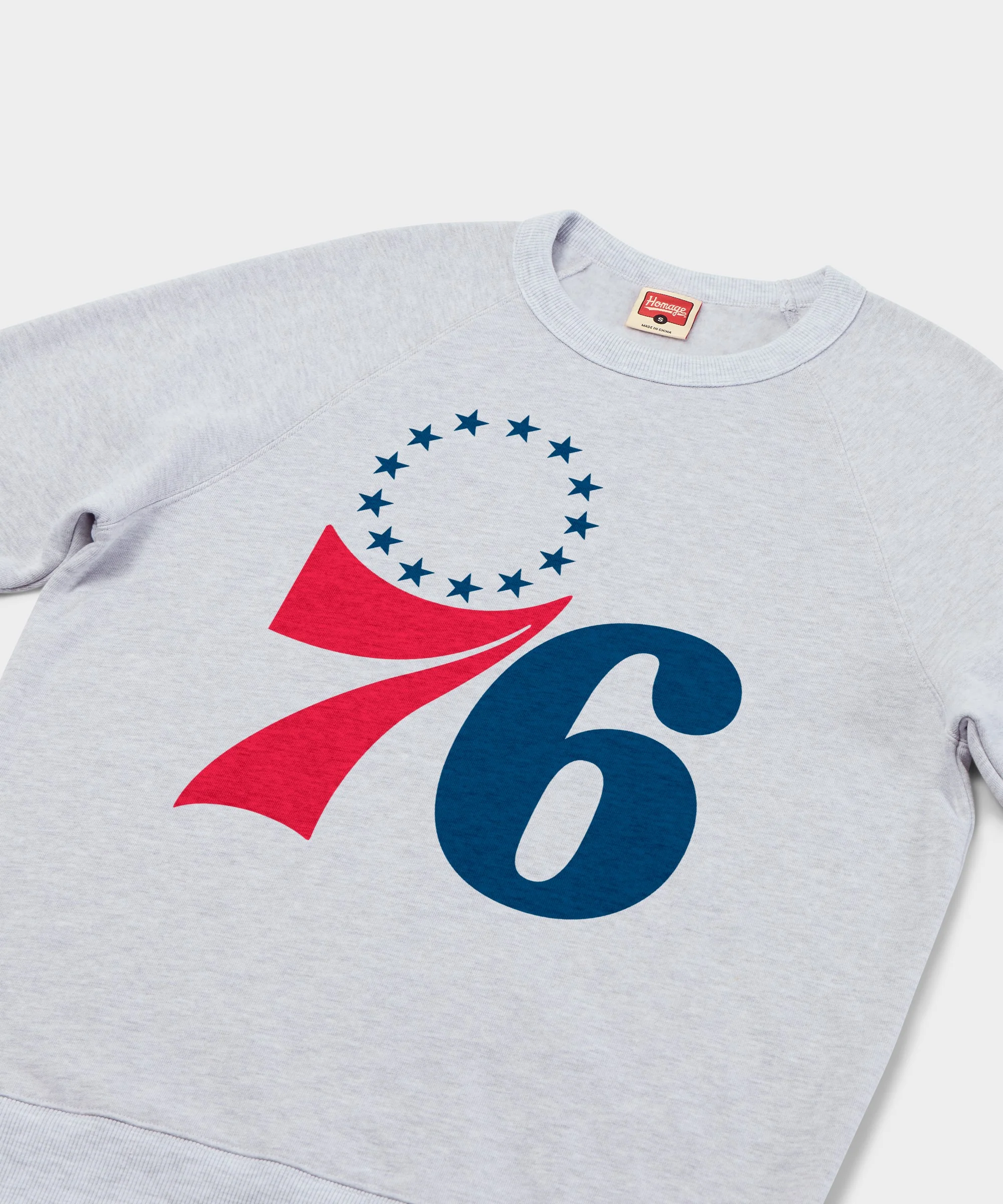 Philadelphia 76ers Logo Crewneck - Image 2