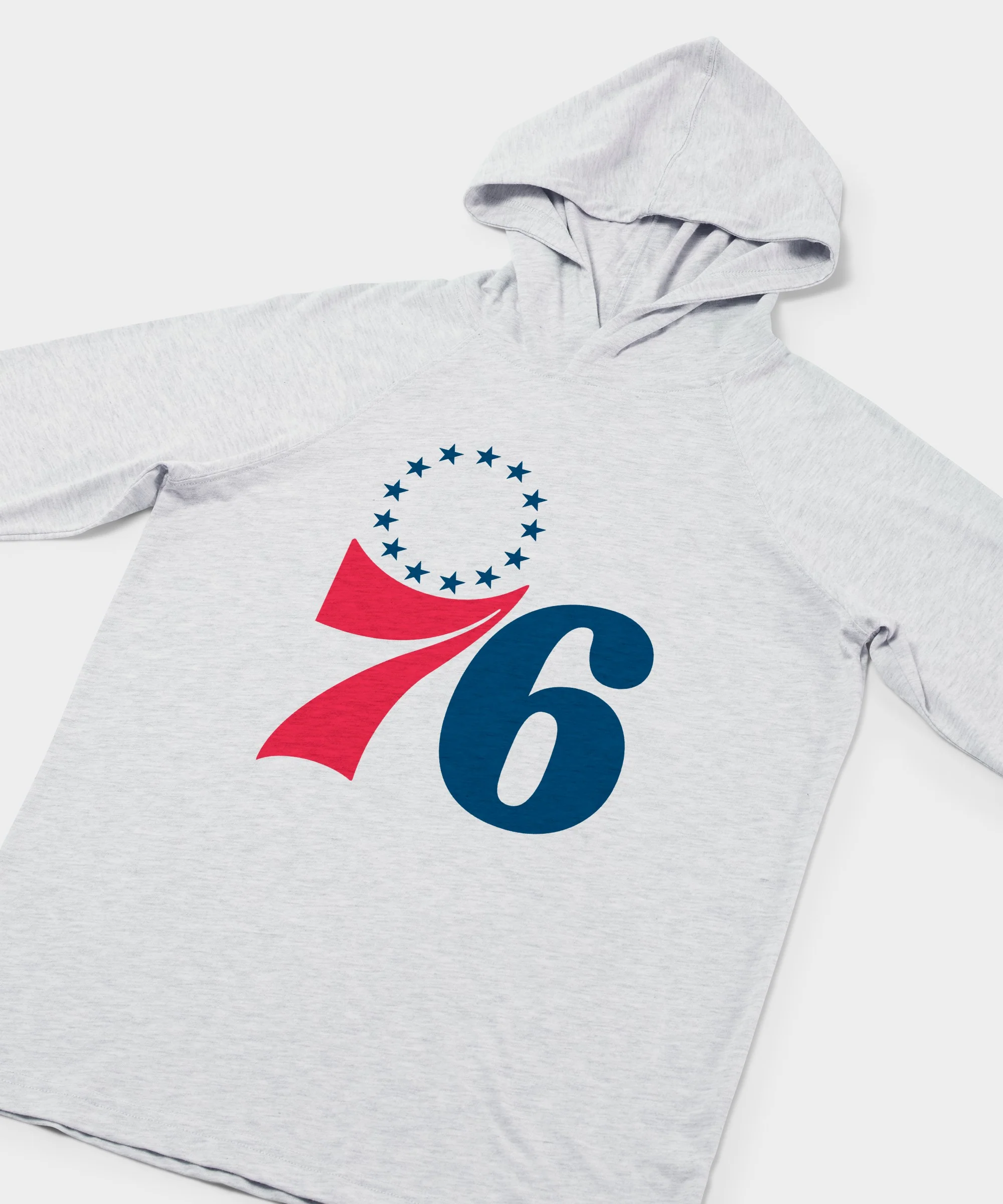 Philadelphia 76ers Logo Lightweight Hoodie - Image 2