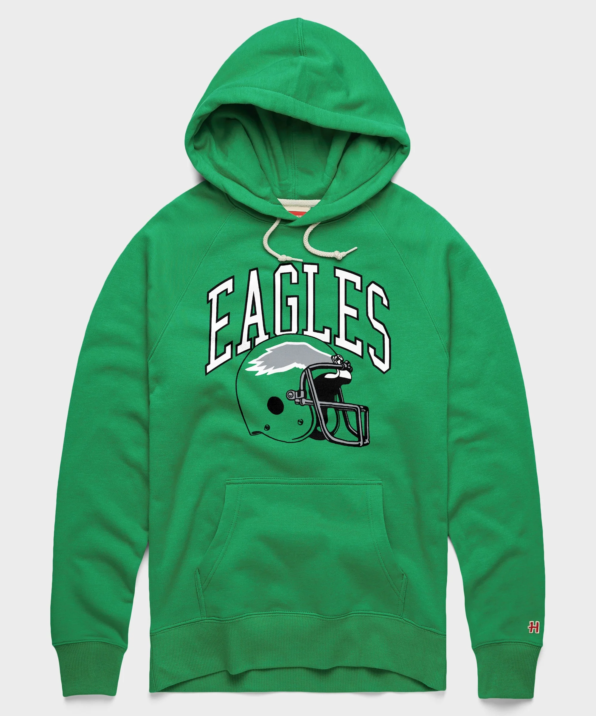 Philadelphia Eagles Helmet Retro Hoodie - Image 2