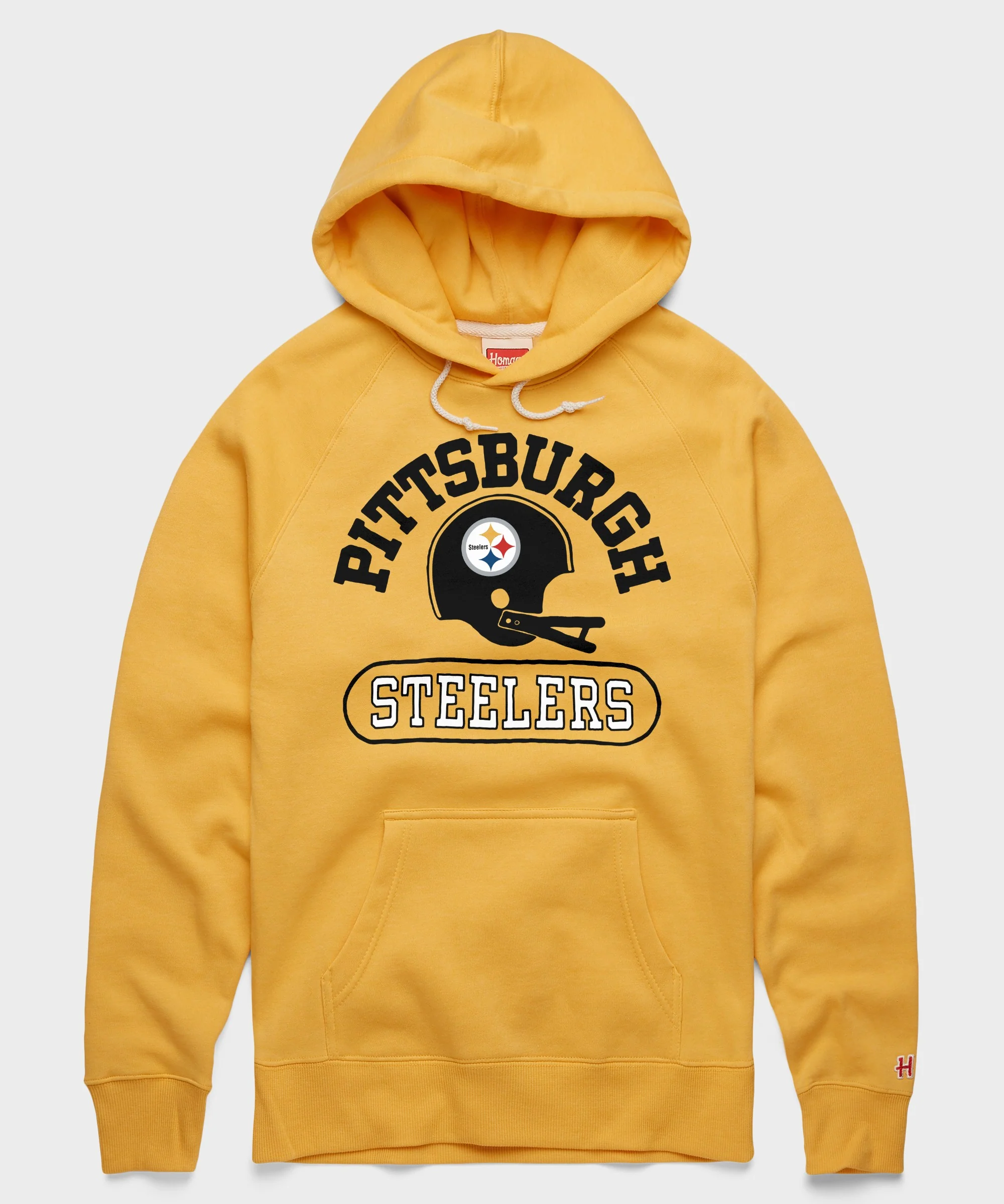 Pittsburgh Steelers Throwback Helmet Hoodie