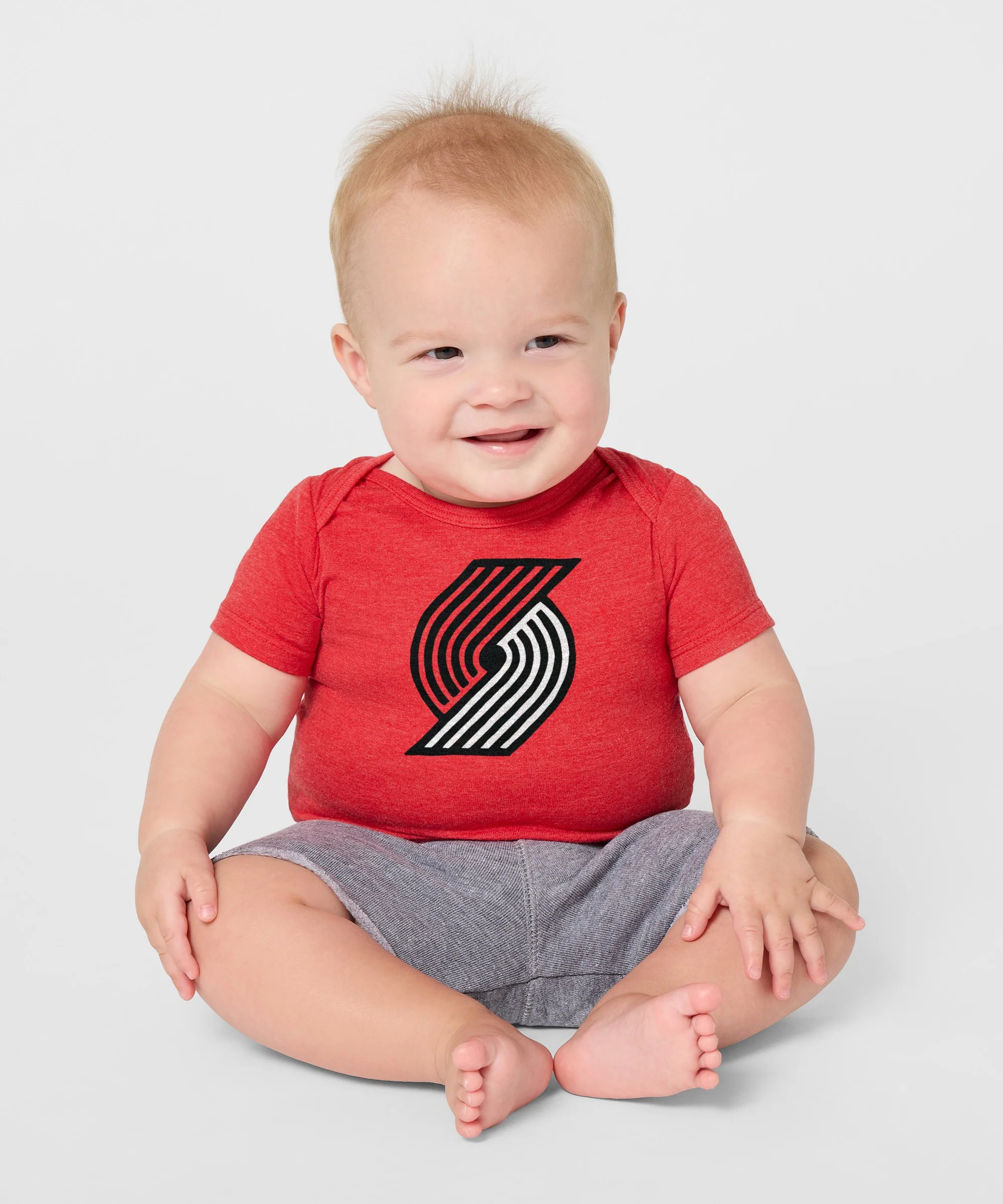 Portland Trail Blazers Logo Baby One Piece - Image 3