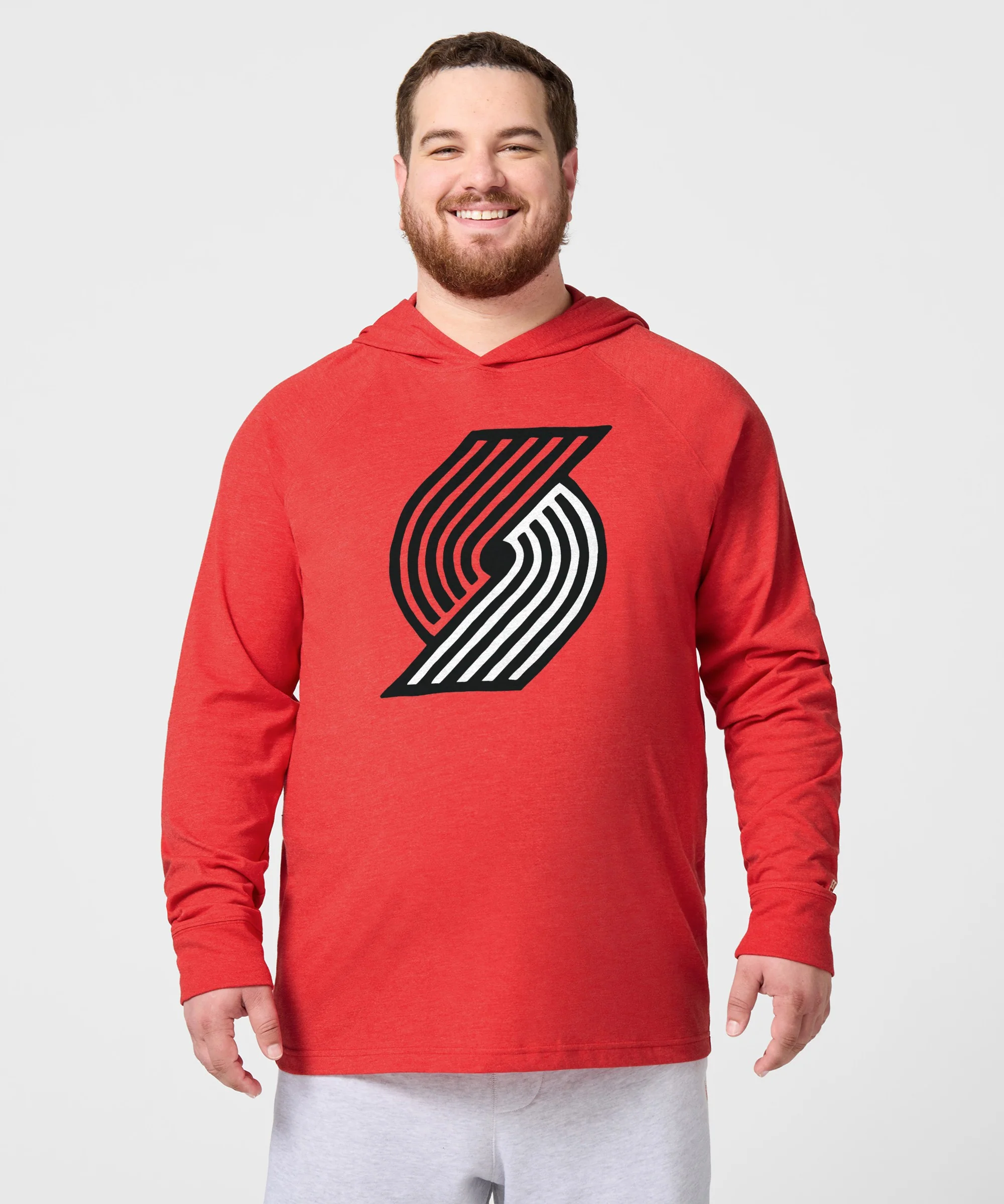 Portland Trail Blazers Logo Lightweight Hoodie - Image 3