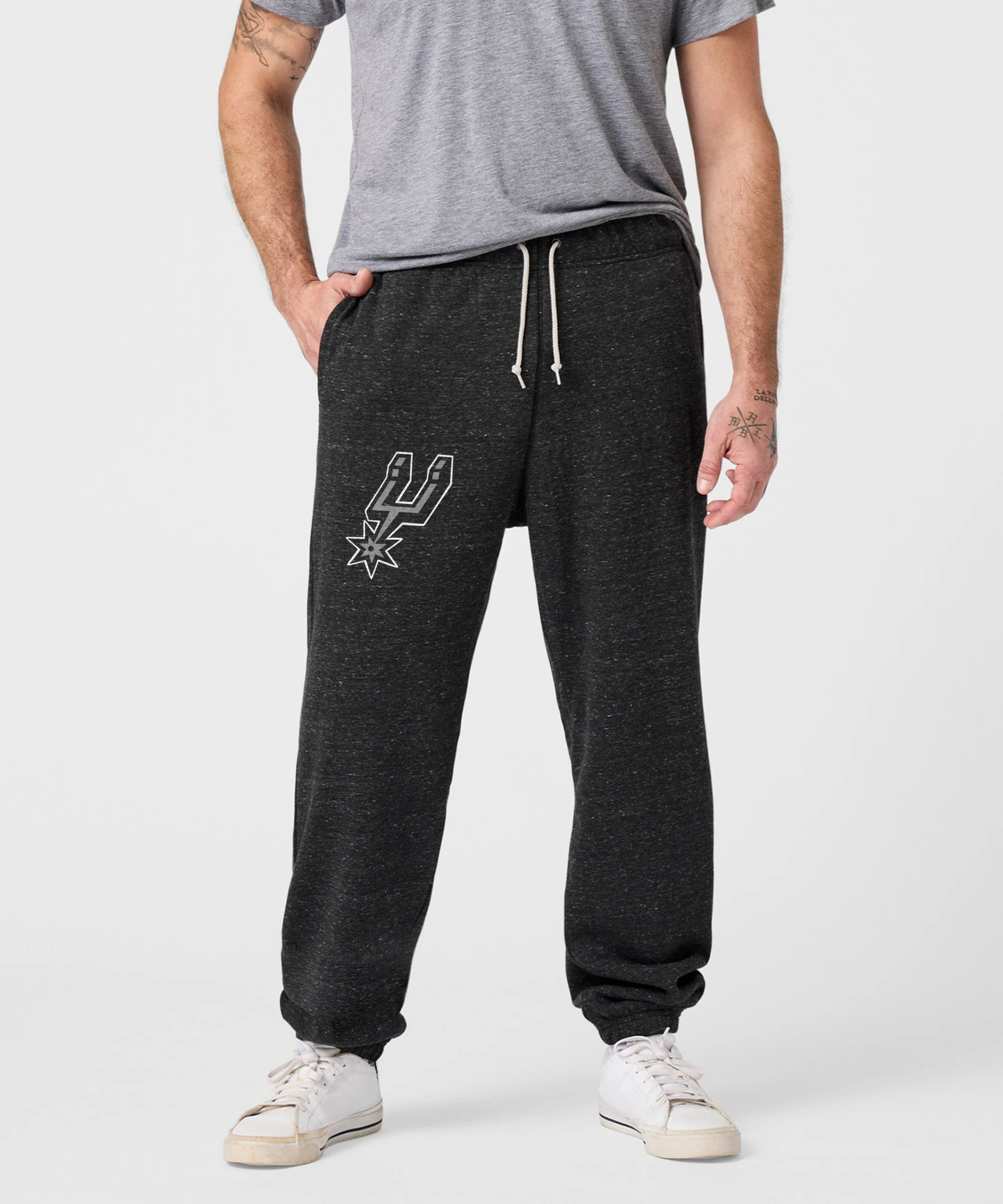 San Antonio Spurs Logo Sweatpants - Image 3