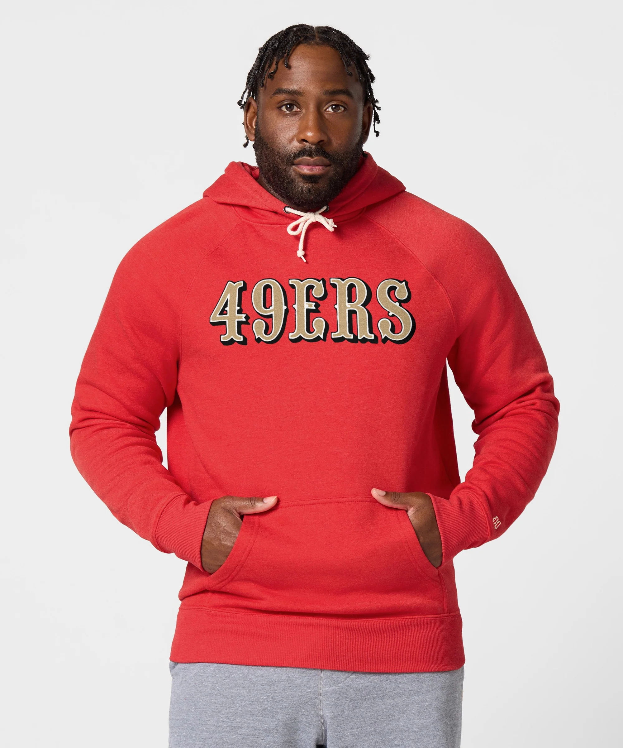 San Francisco 49ers Wordmark '72 Hoodie - Image 3