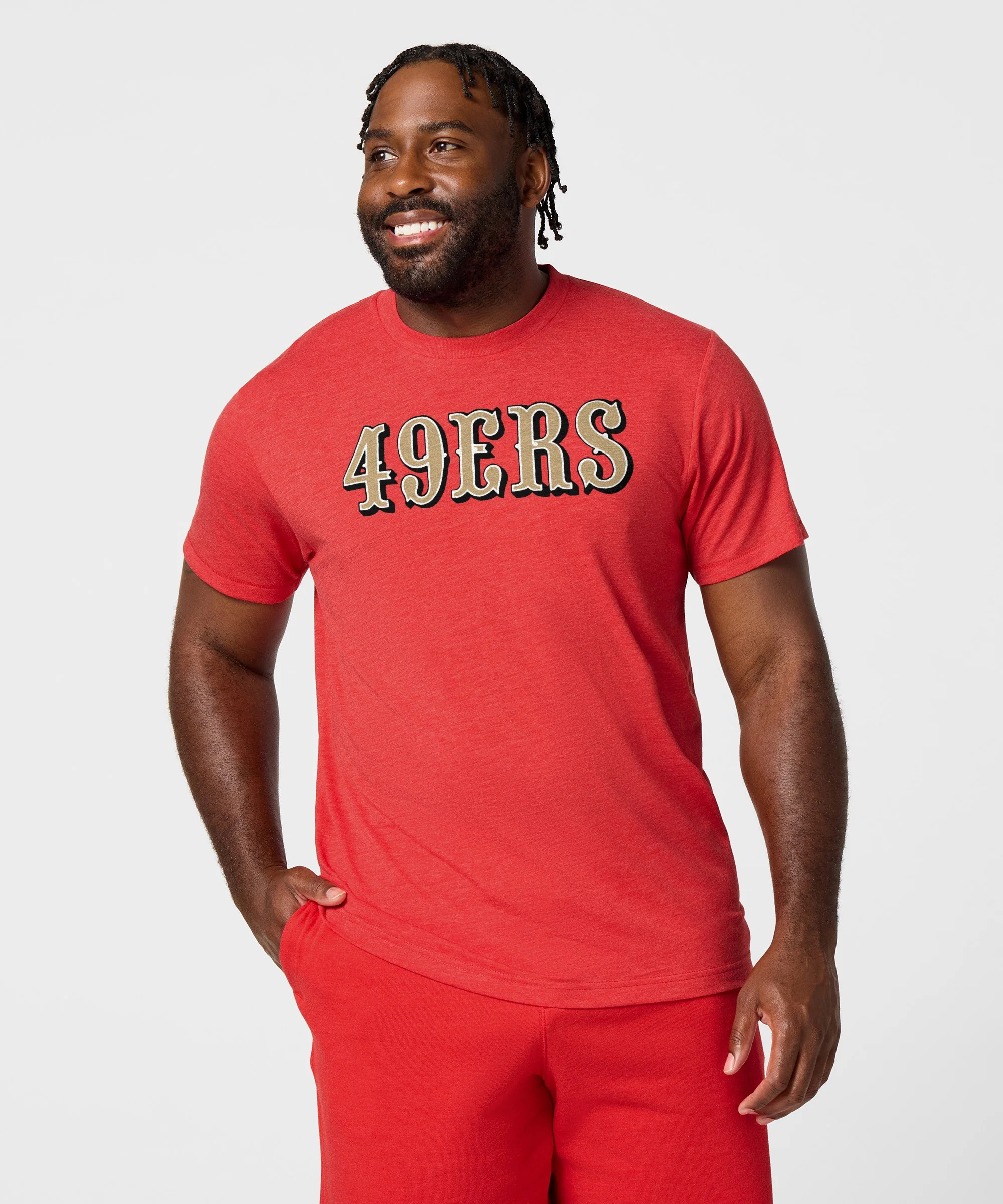 San Francisco 49ers Wordmark '72 T-Shirt - Image 3