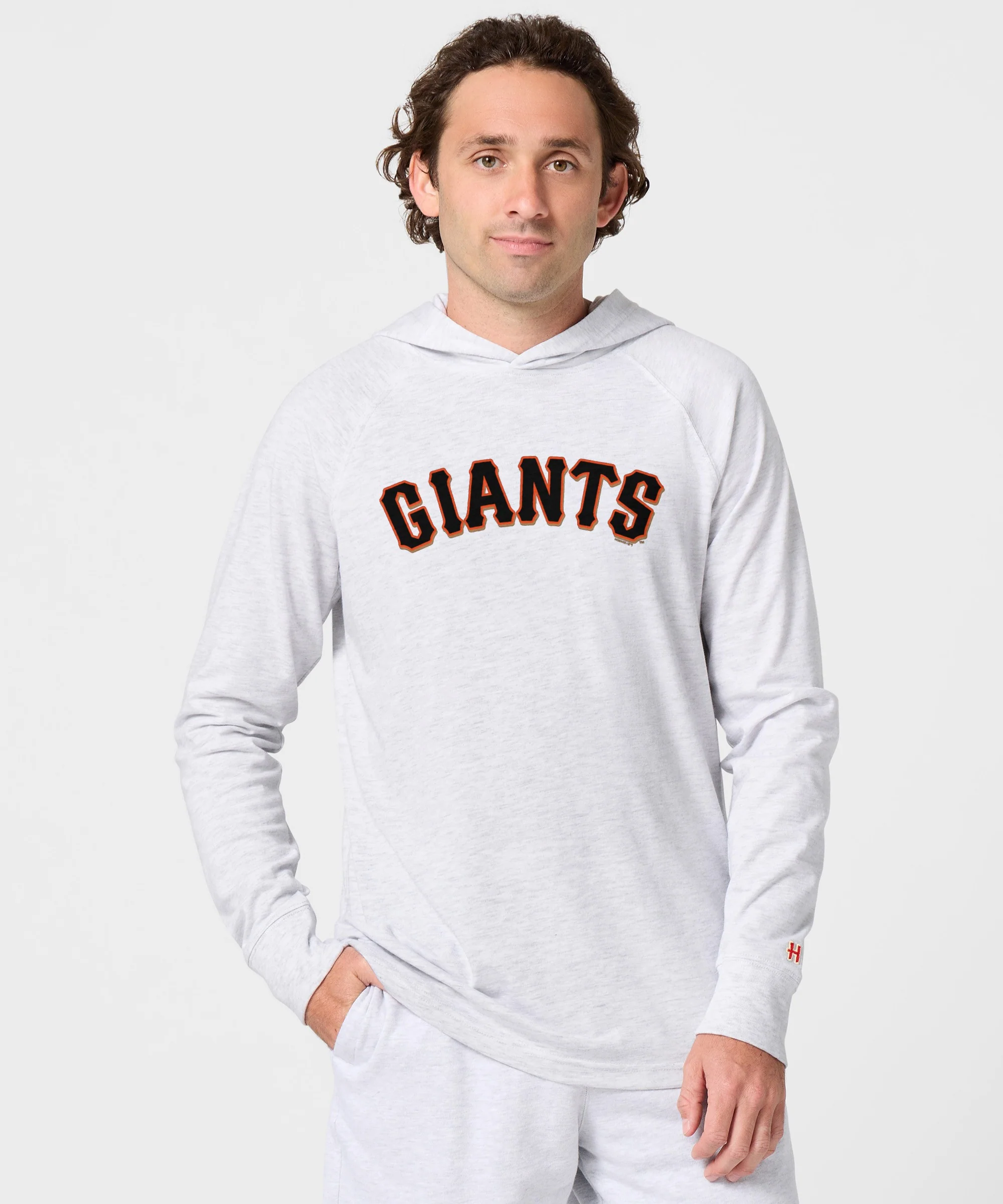 San Francisco Giants Jersey Logo '00 Lightweight Hoodie - Image 3