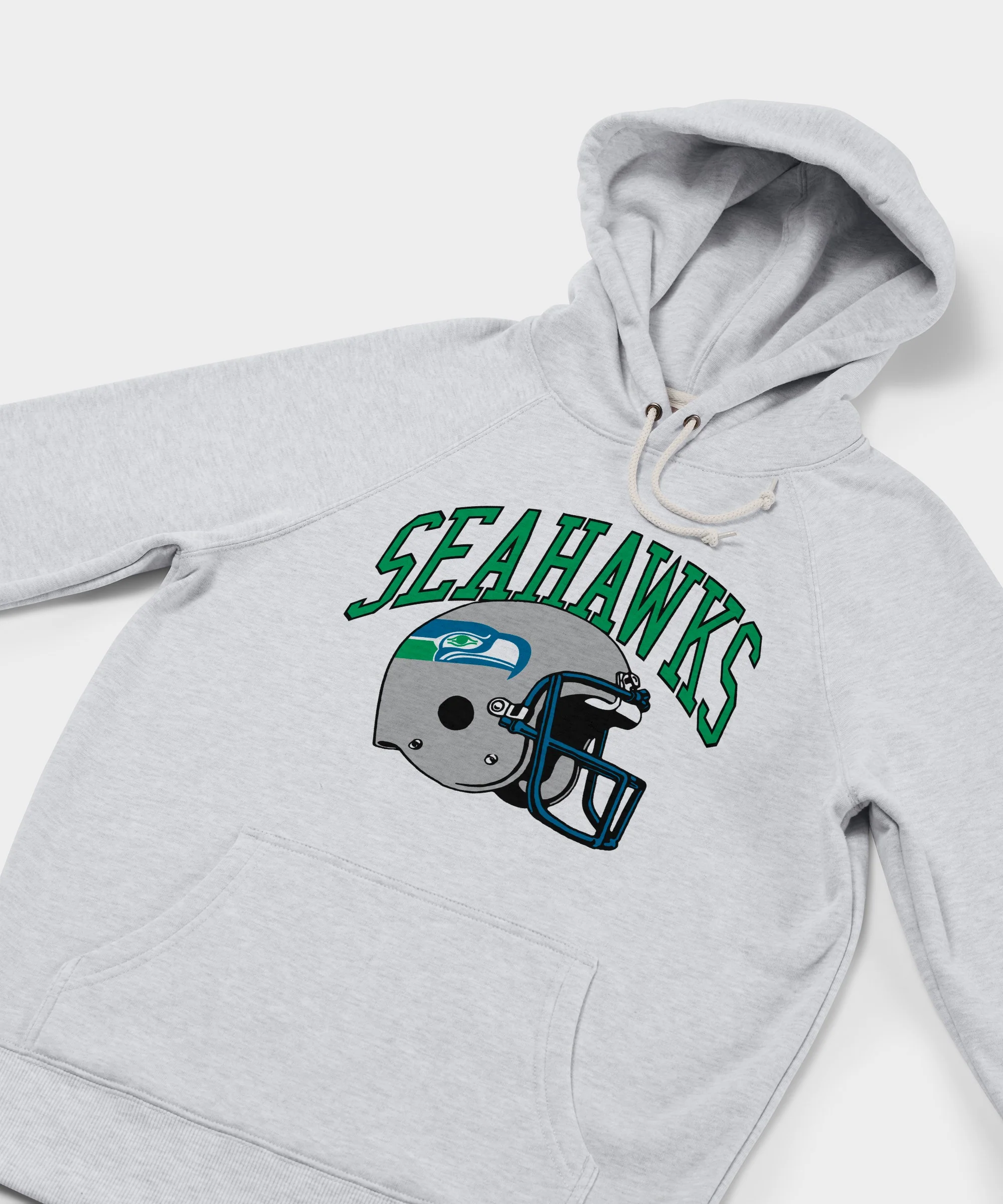 Seattle Seahawks Helmet Retro Hoodie - Image 3