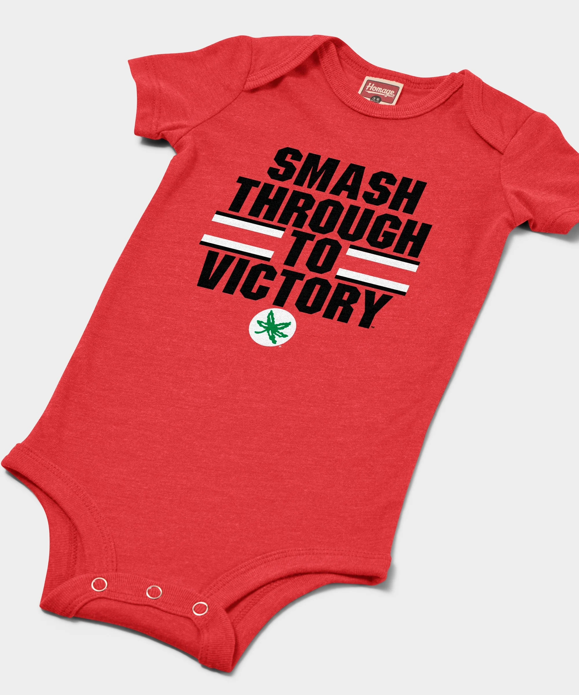 Smash Through To Victory Baby One Piece - Image 2