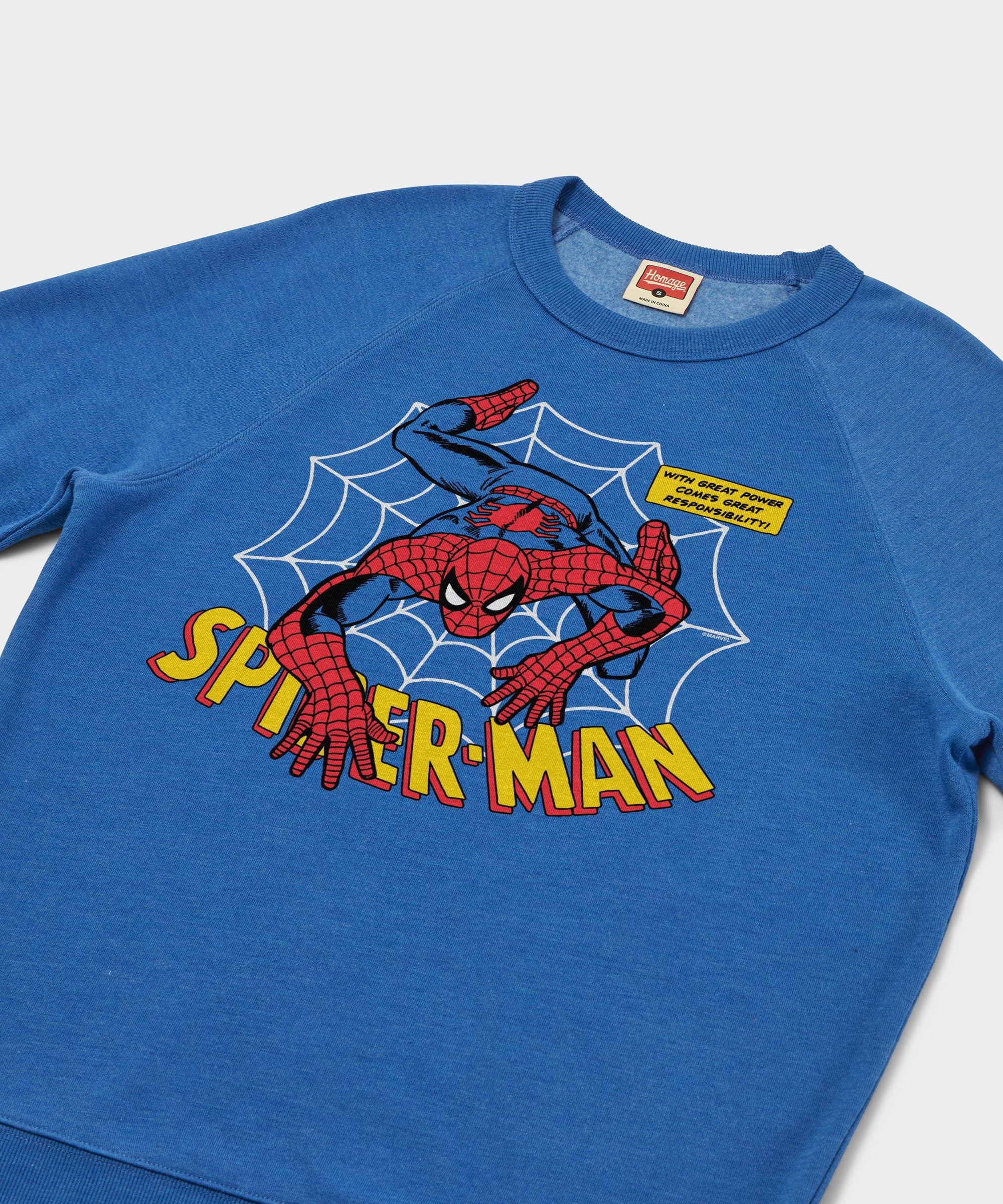 Spider-Man With Great Power Crewneck - Image 2