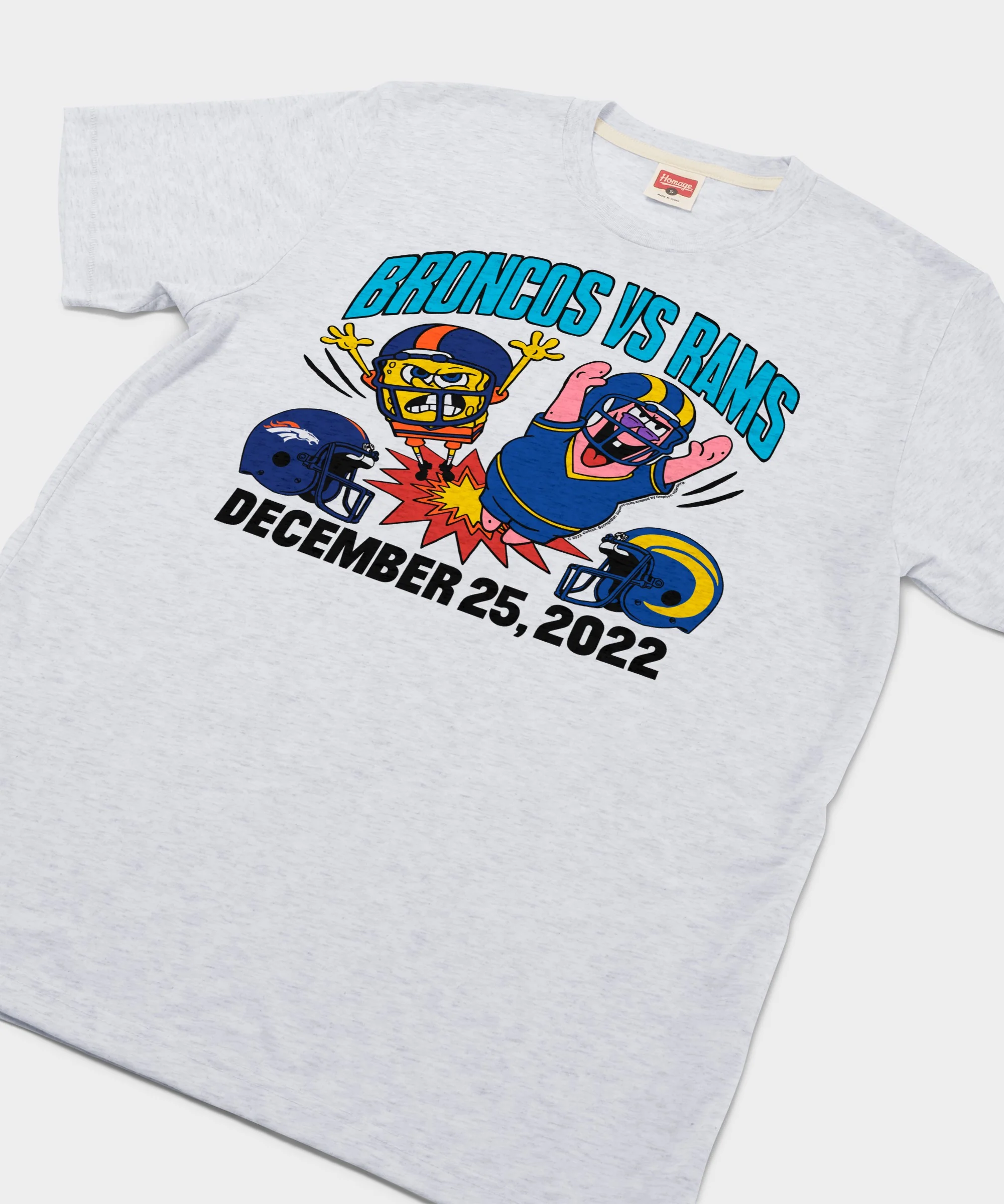 SpongeBob X Broncos Vs Rams 2022 - Image 2