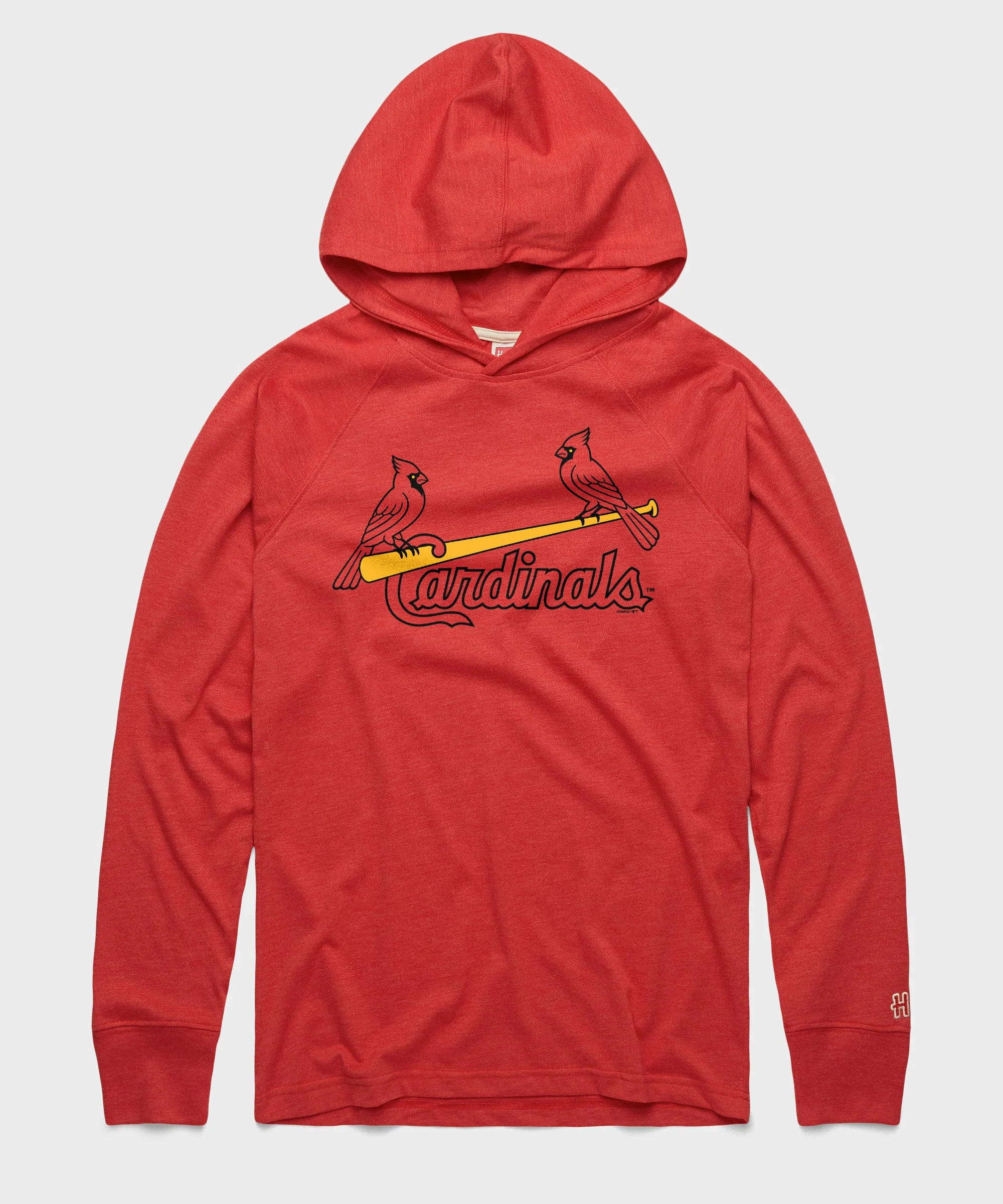 St. Louis Cardinals Jersey Logo '99 Lightweight Hoodie - Image 2