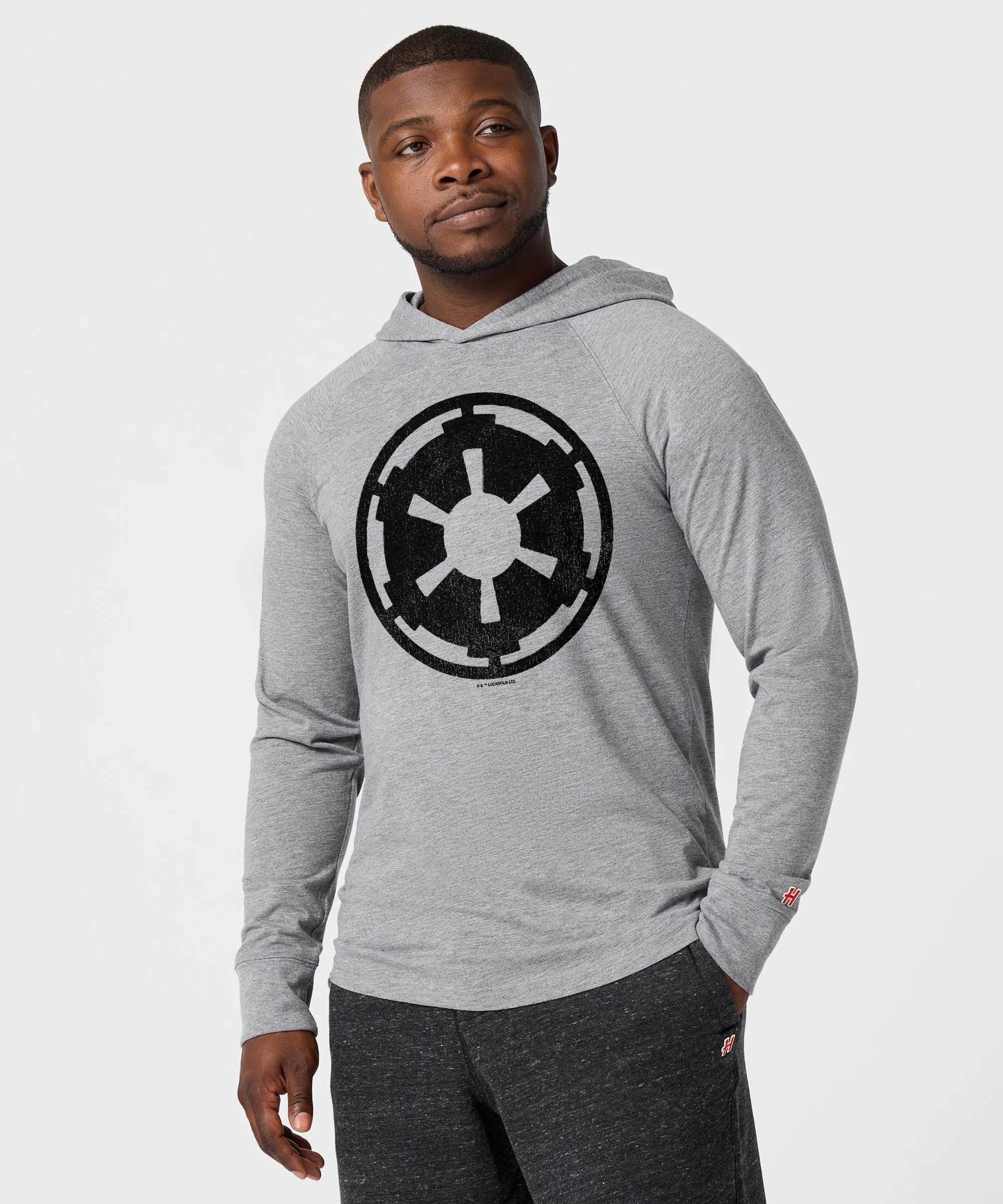 Star Wars Galactic Empire Logo Lightweight Hoodie - Image 3