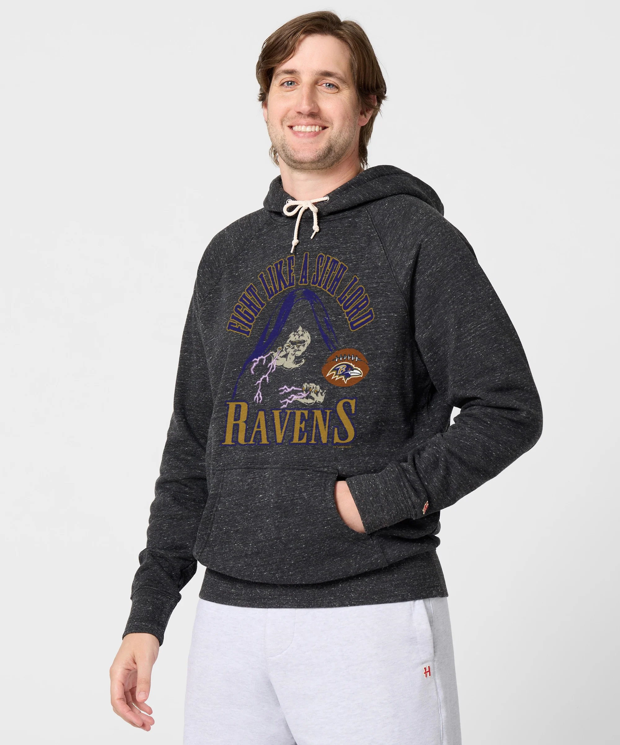 Star Wars x Baltimore Ravens Dark Side Hoodie - Image 3
