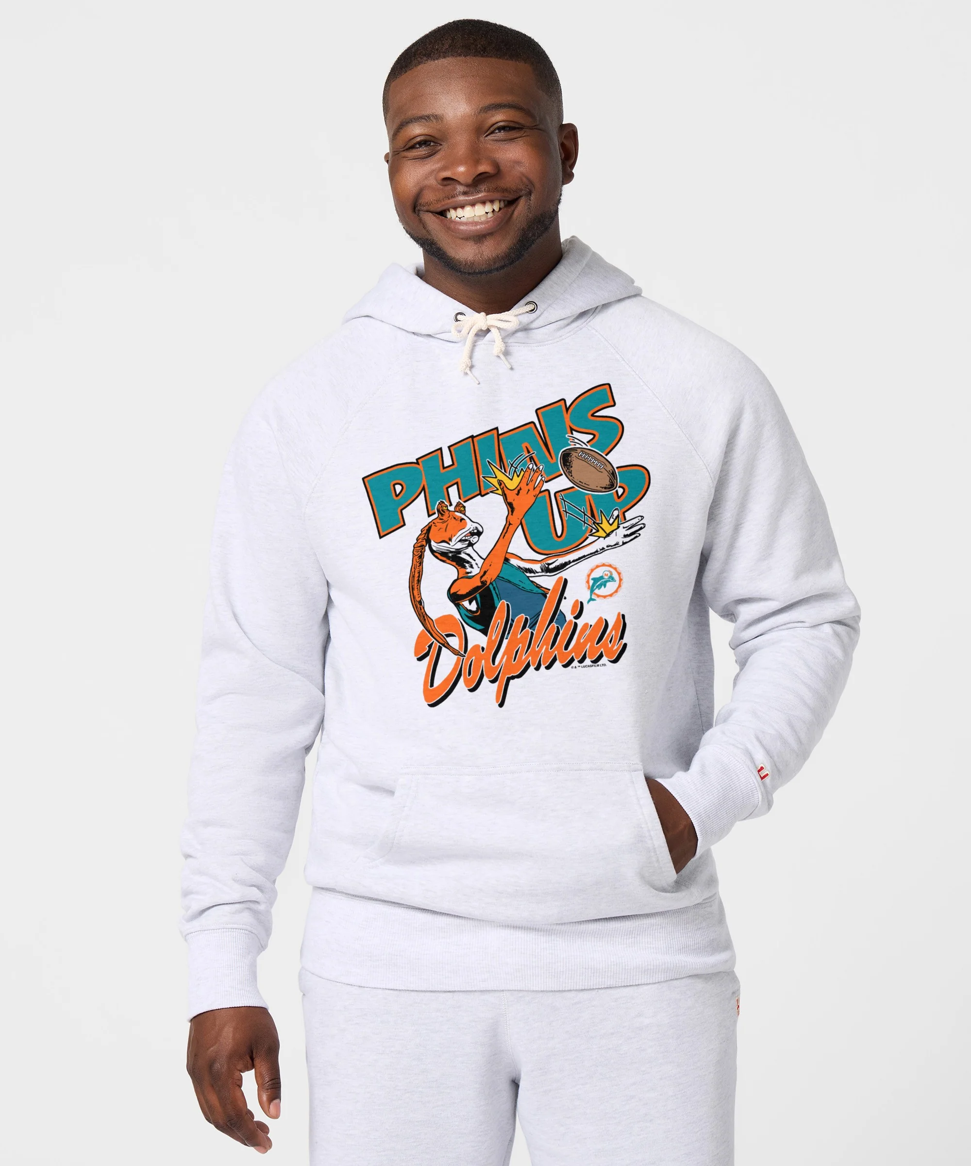 Star Wars x Miami Dolphins Light Side Hoodie - Image 3