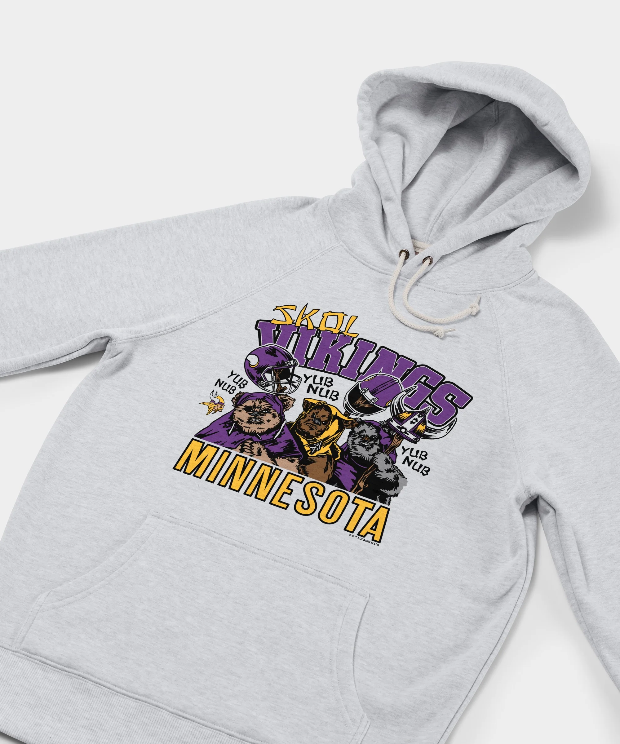 Star Wars x Minnesota Vikings Light Side Hoodie - Image 2