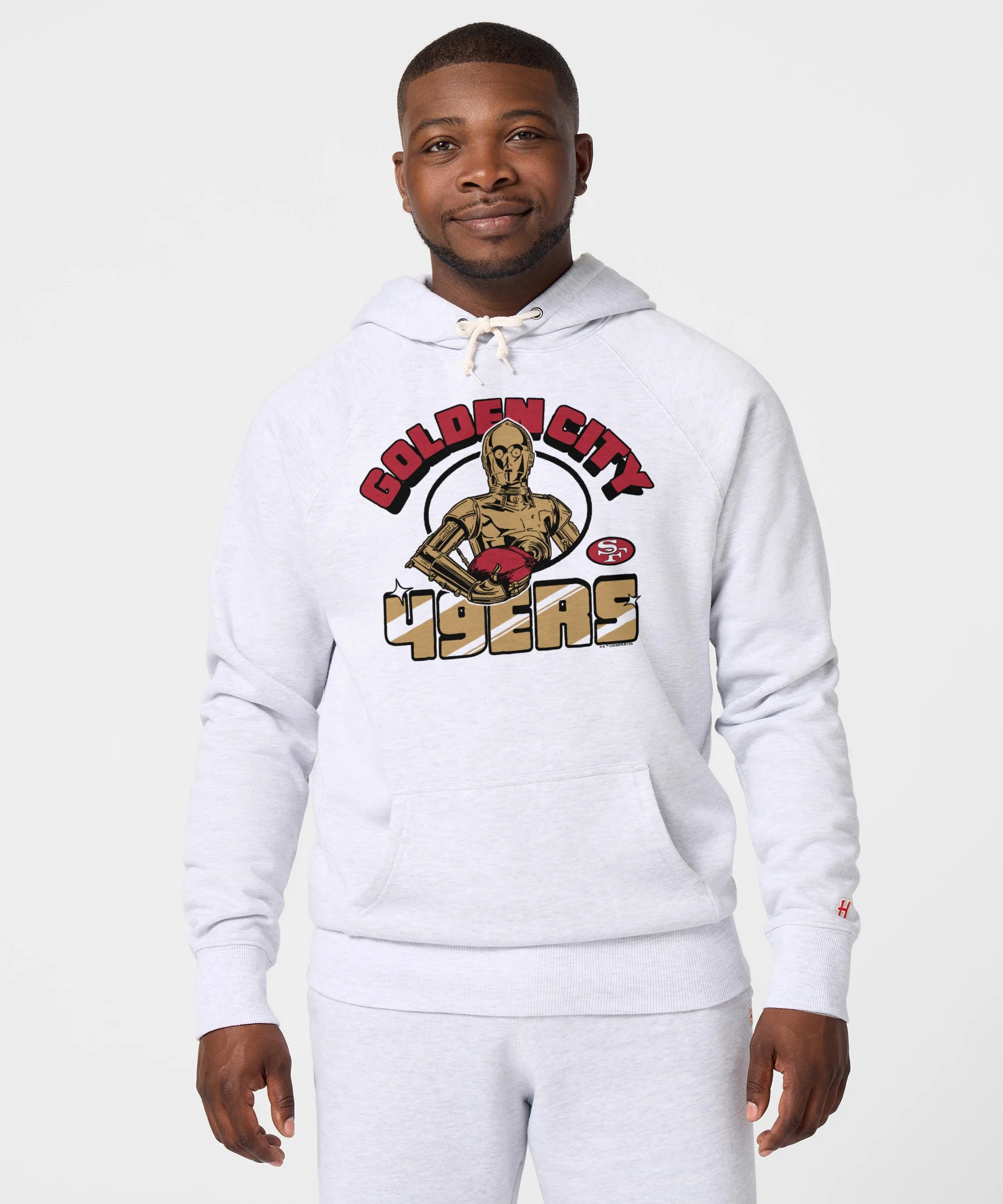 Star Wars x San Francisco 49ers Light Side Hoodie - Image 3