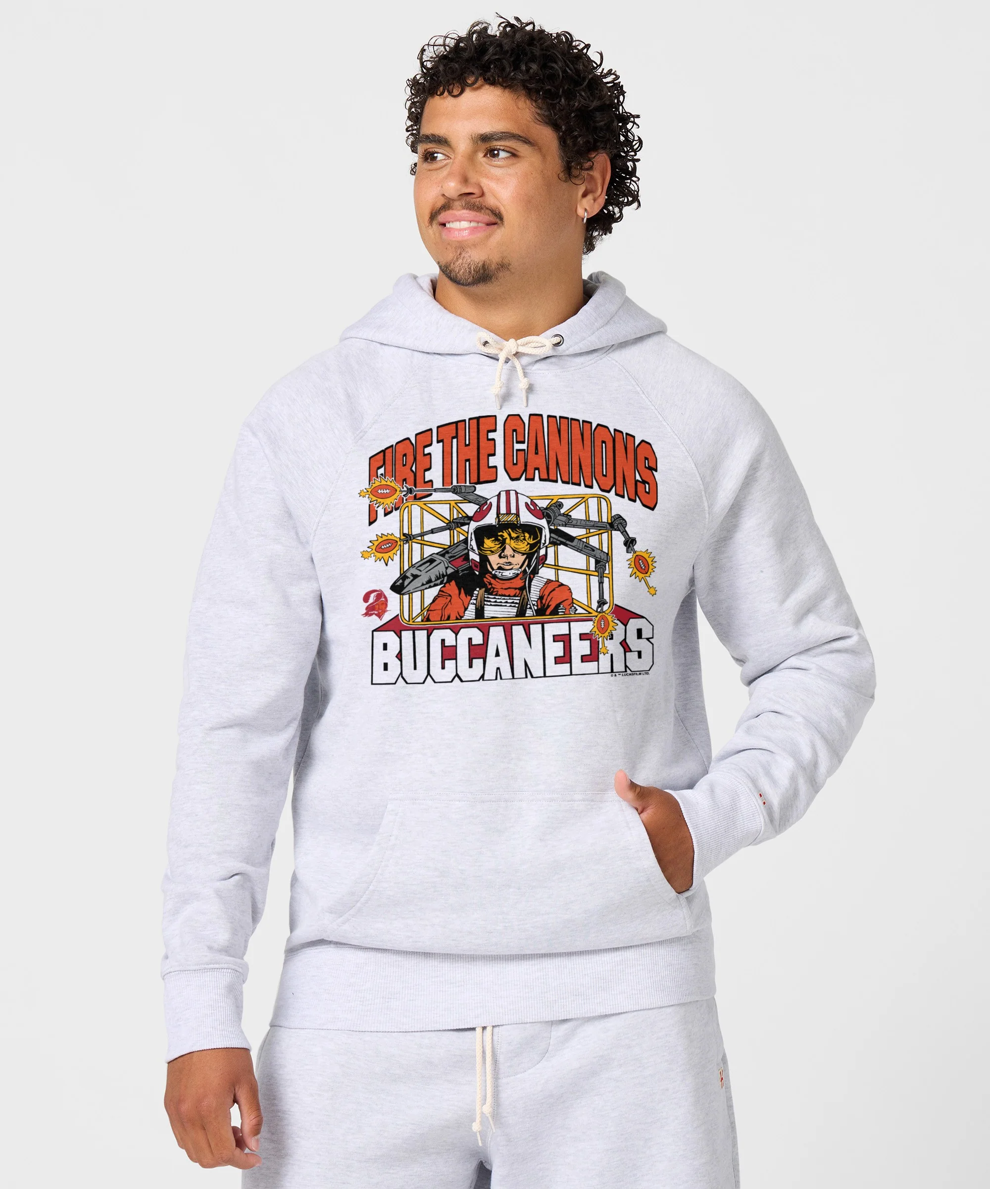 Star Wars x Tampa Bay Buccaneers Light Side Hoodie - Image 3