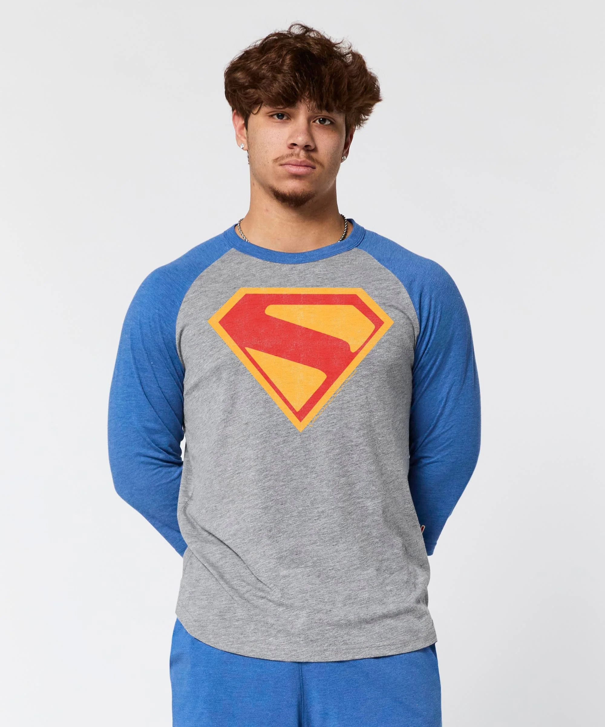 Superman 2025 Shield Raglan - Image 3