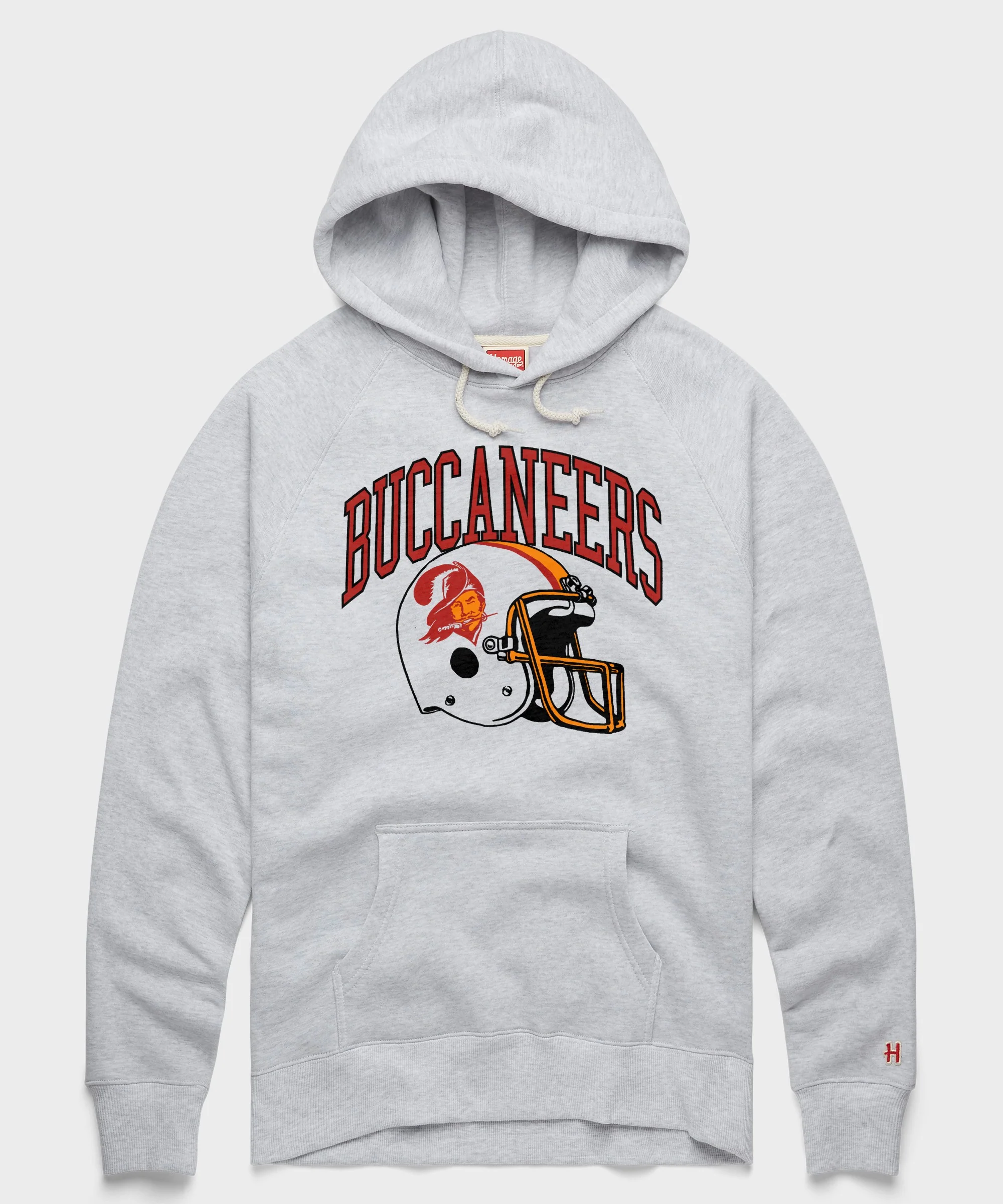 Tampa Bay Buccaneers Helmet Retro Hoodie