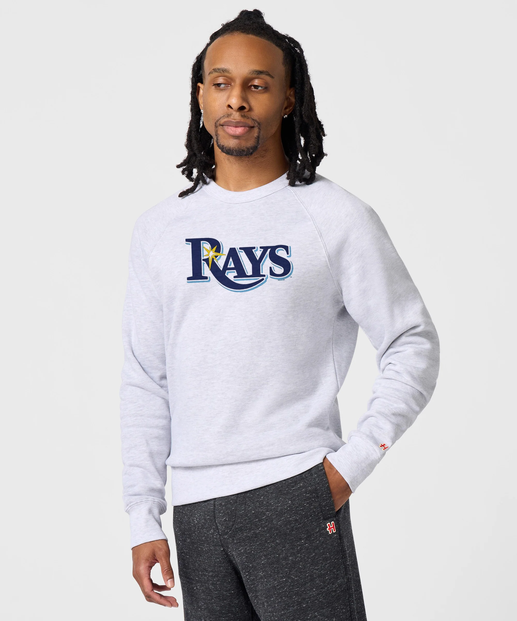 Tampa Bay Rays Jersey Logo '19 Crewneck - Image 3