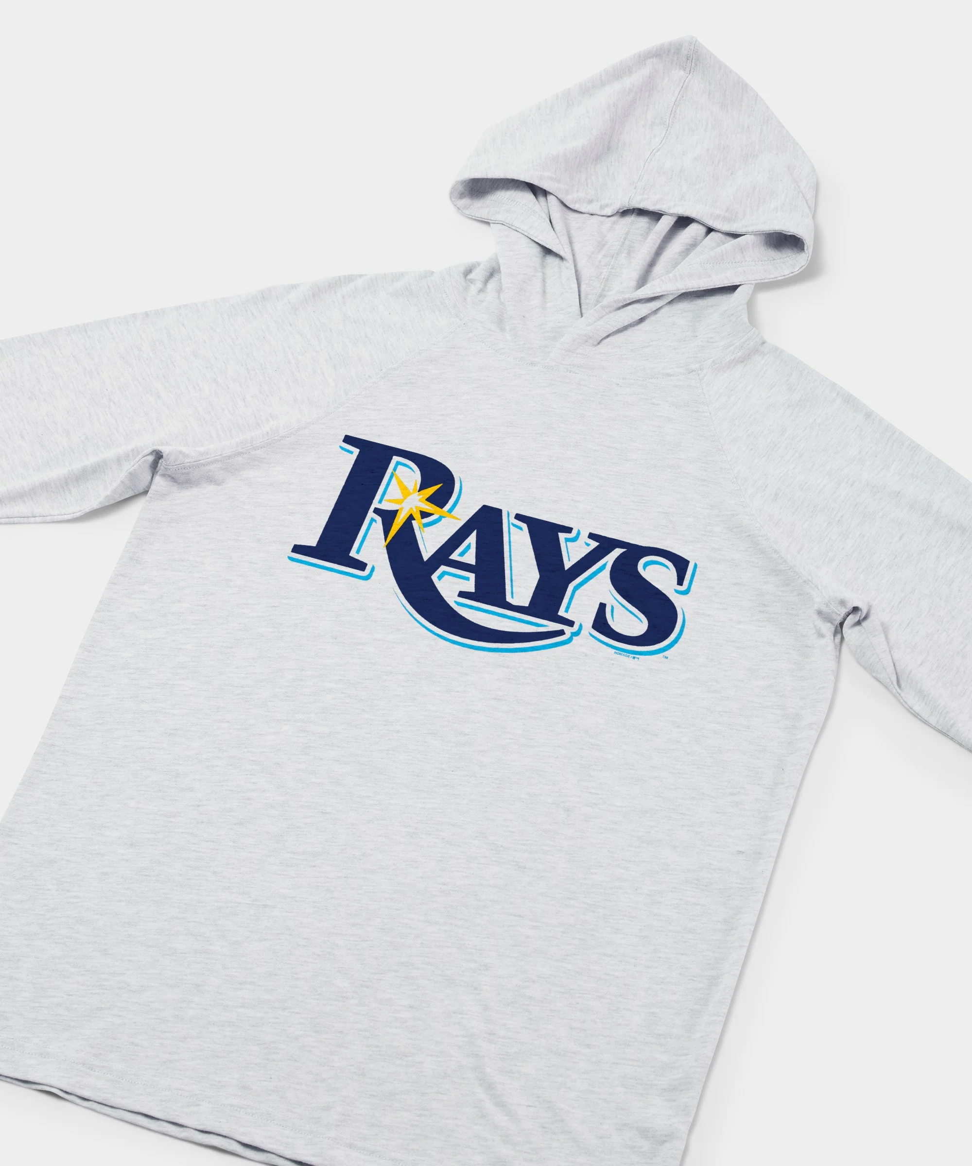 Tampa Bay Rays Jersey Logo '19 Lightweight Hoodie - Image 2